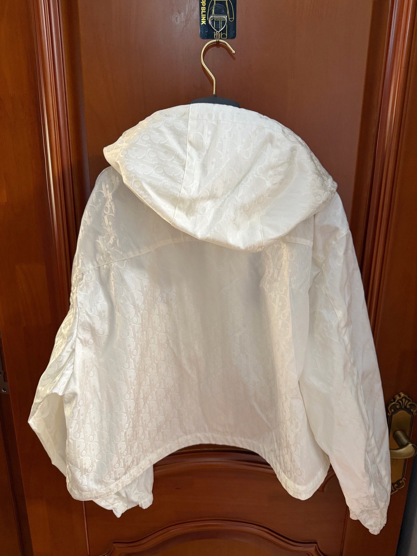 Dior New Full Logo Beige Jacket — front