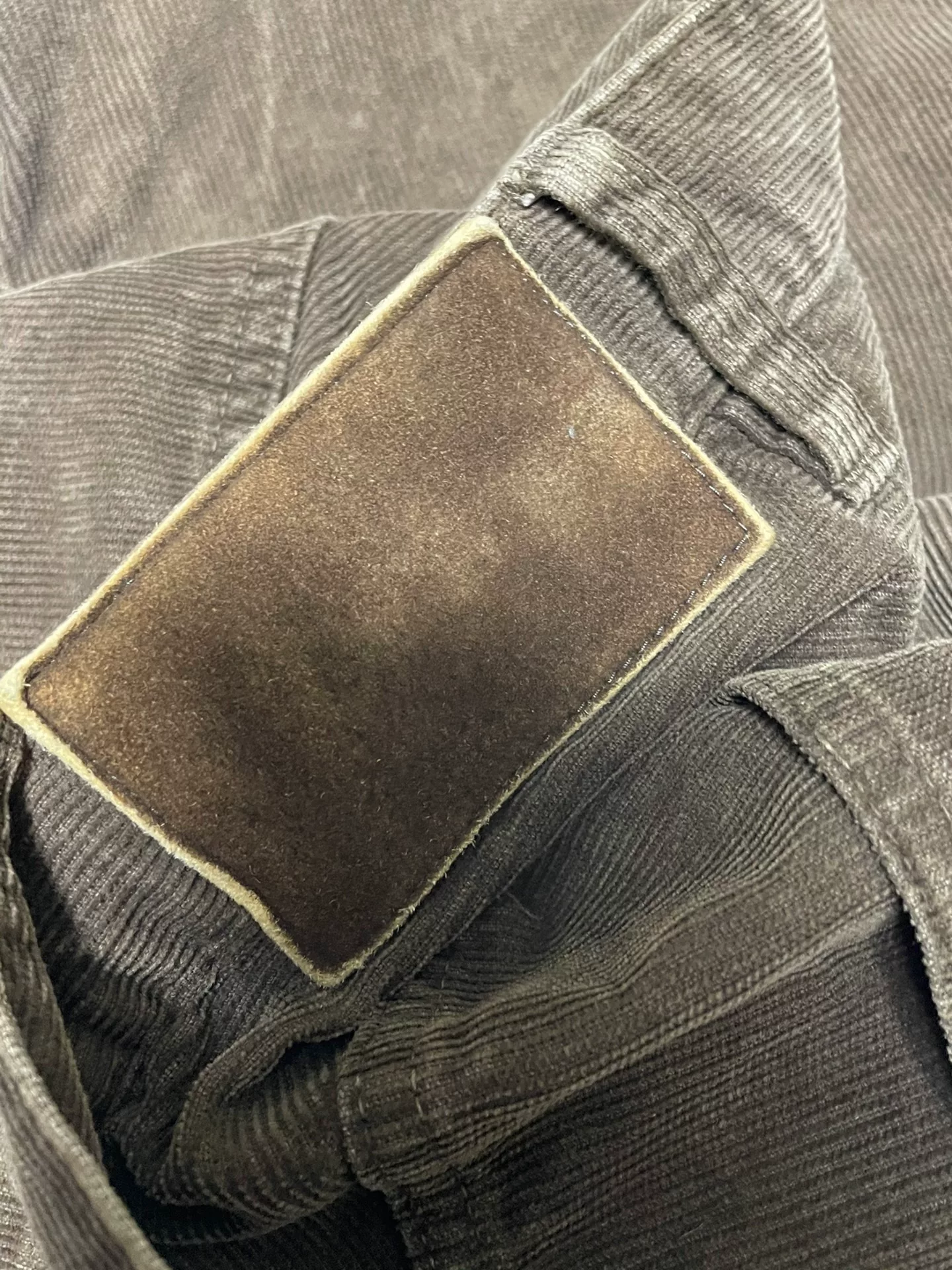 VISVIM N.D Natural Dye Corduroy Pants — detail