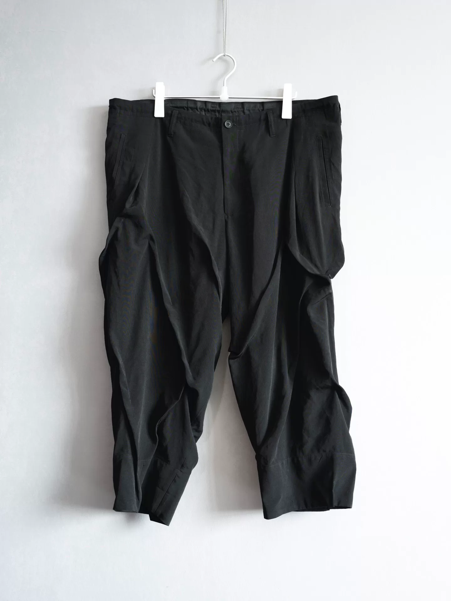 Yohji Yamamoto 24SS Irregular Pleated Pants