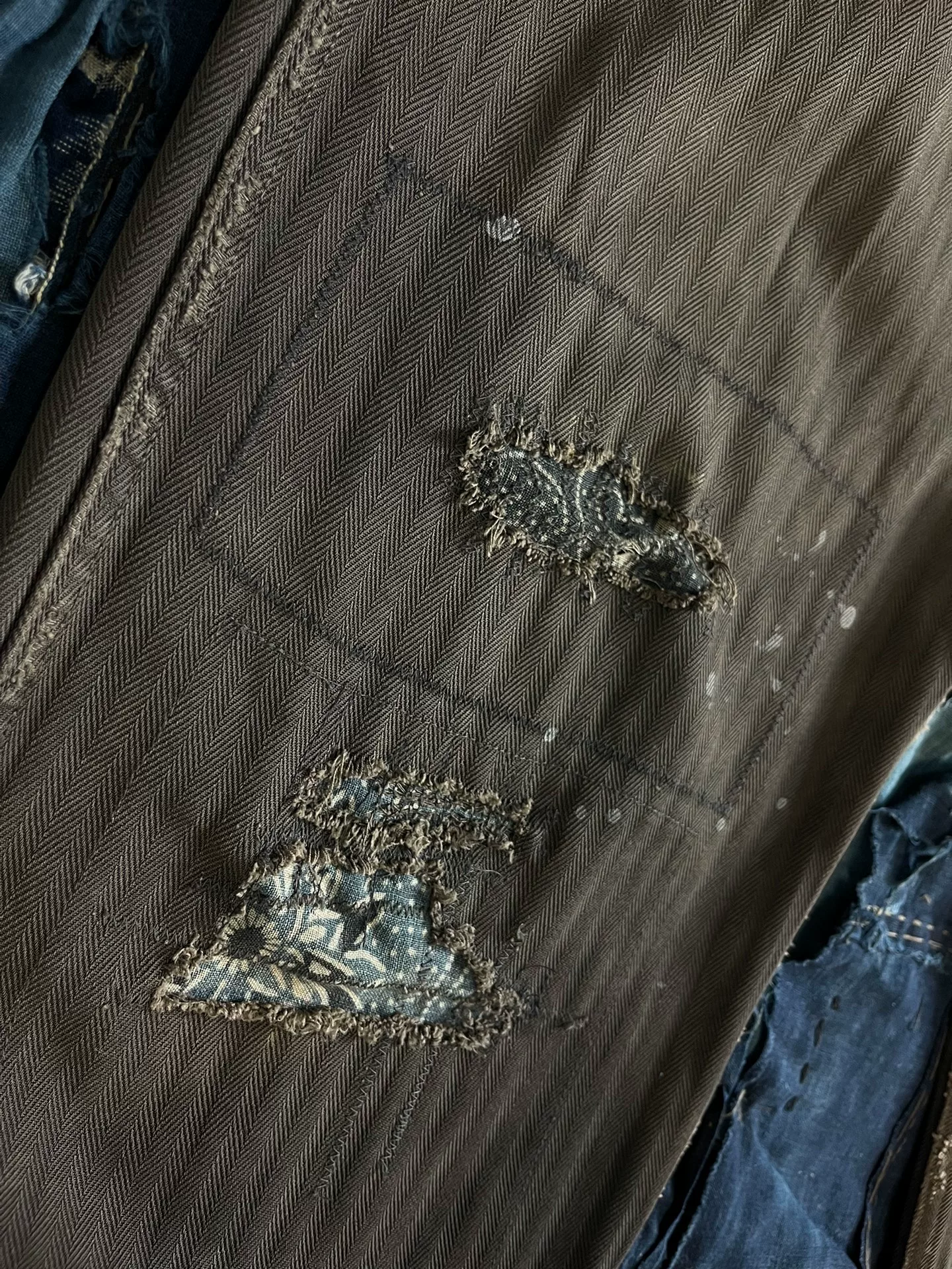 VISVIM 19AW ICT VETERANS PANTS — detail