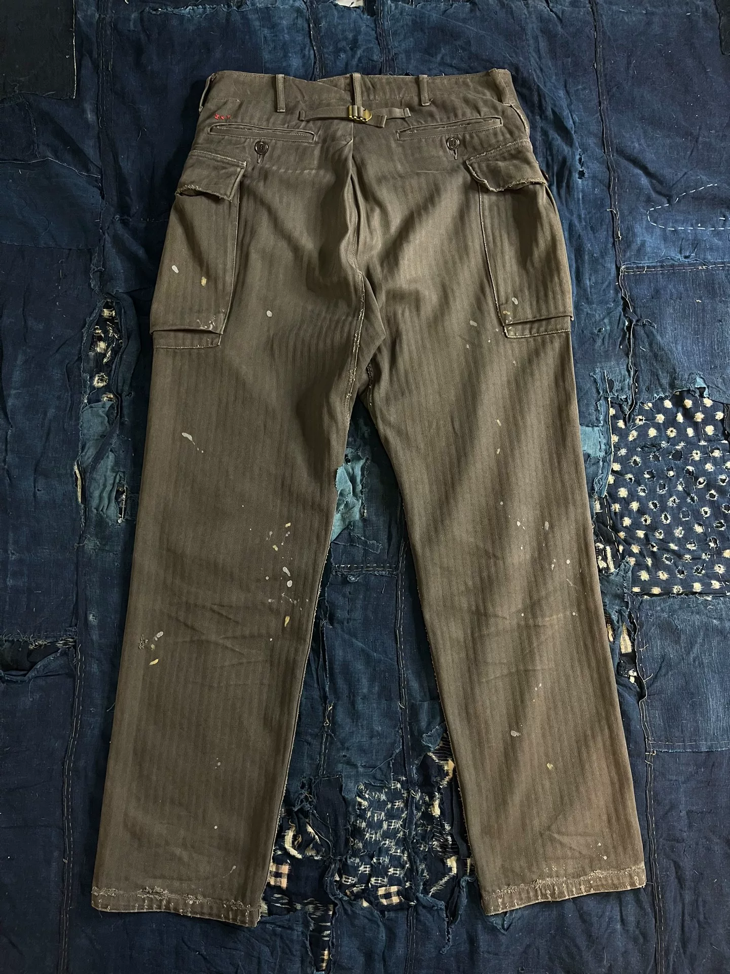 VISVIM 19AW ICT VETERANS PANTS — front