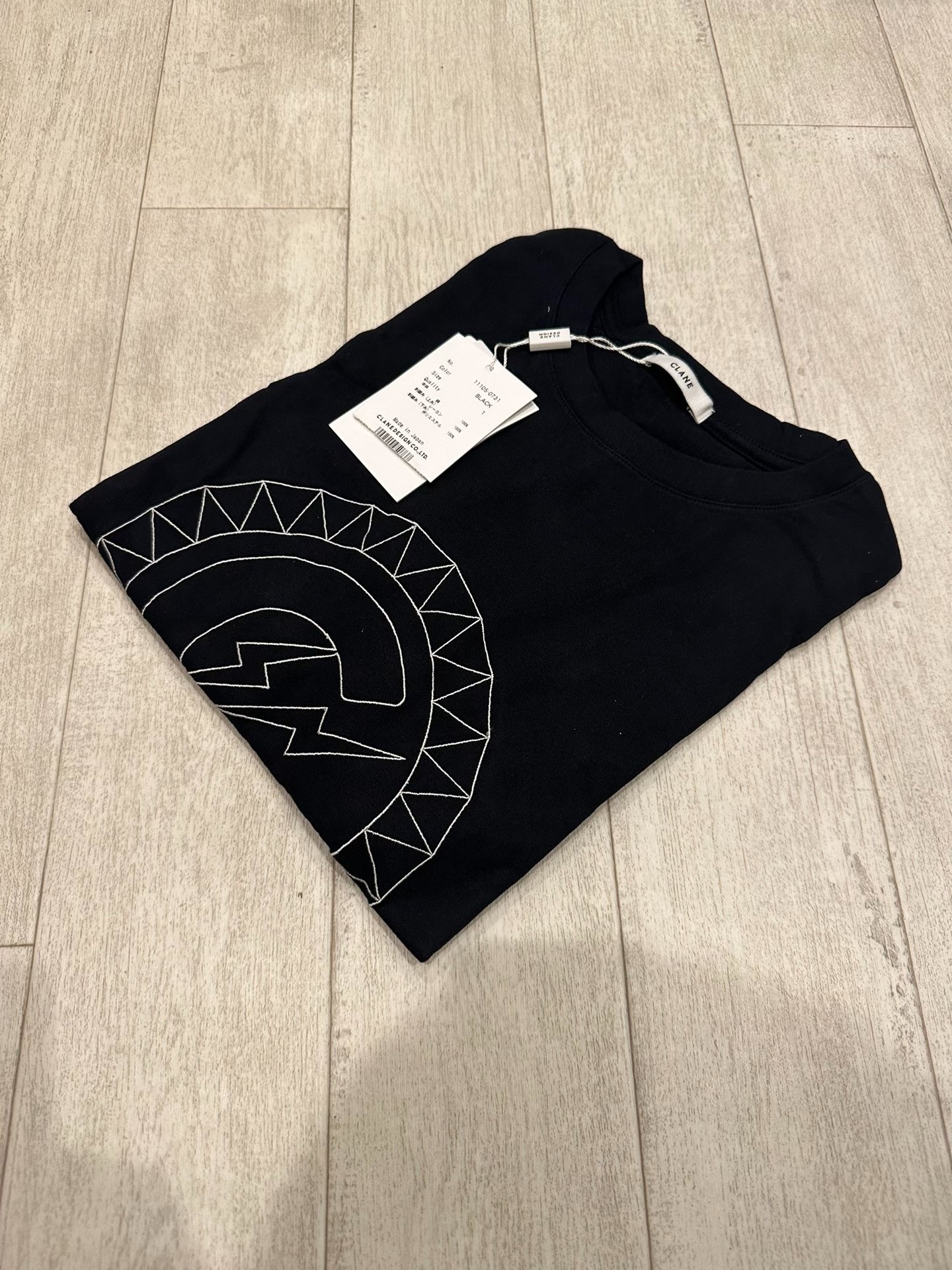 CLANE x fragment collaboration tee