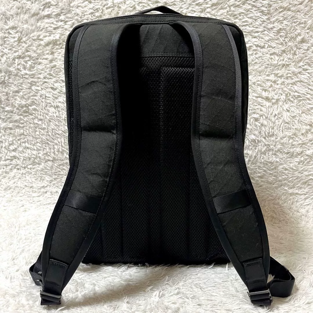 Porter HYBRID Black Backpack — front