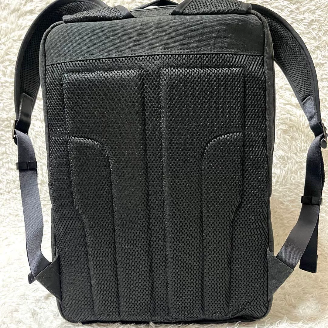 Porter HYBRID Black Backpack — detail