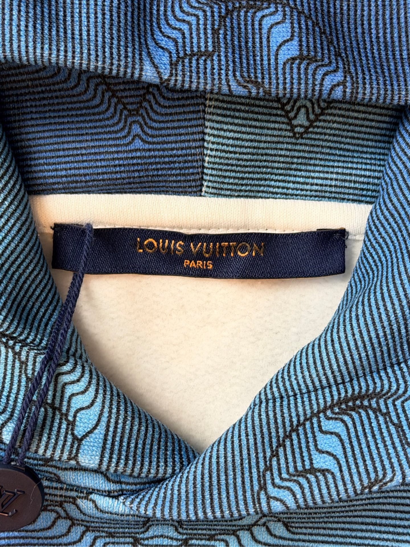Louis Vuitton 2054 Thermal Monogram Hoodie — detail