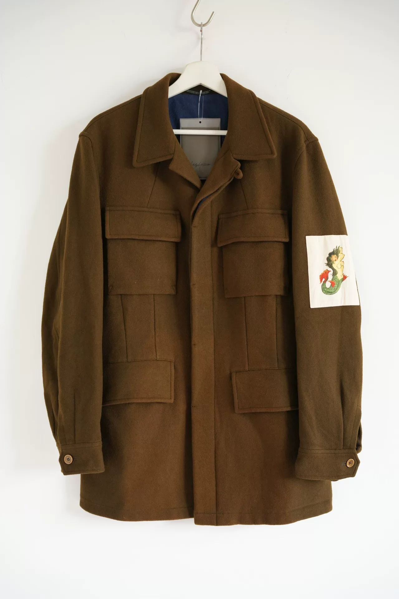 Yohji Yamamoto 03AW Mermaid Patch Jacket