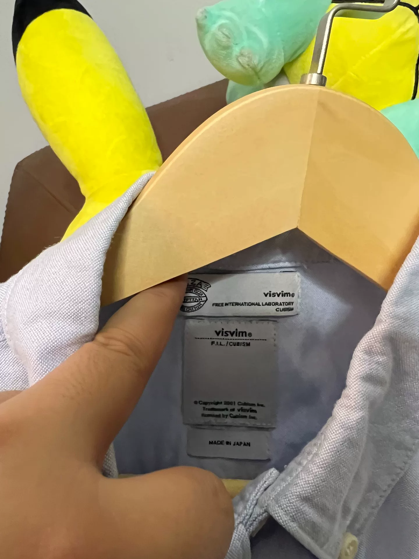 visvim Silk Flag Shirt — front