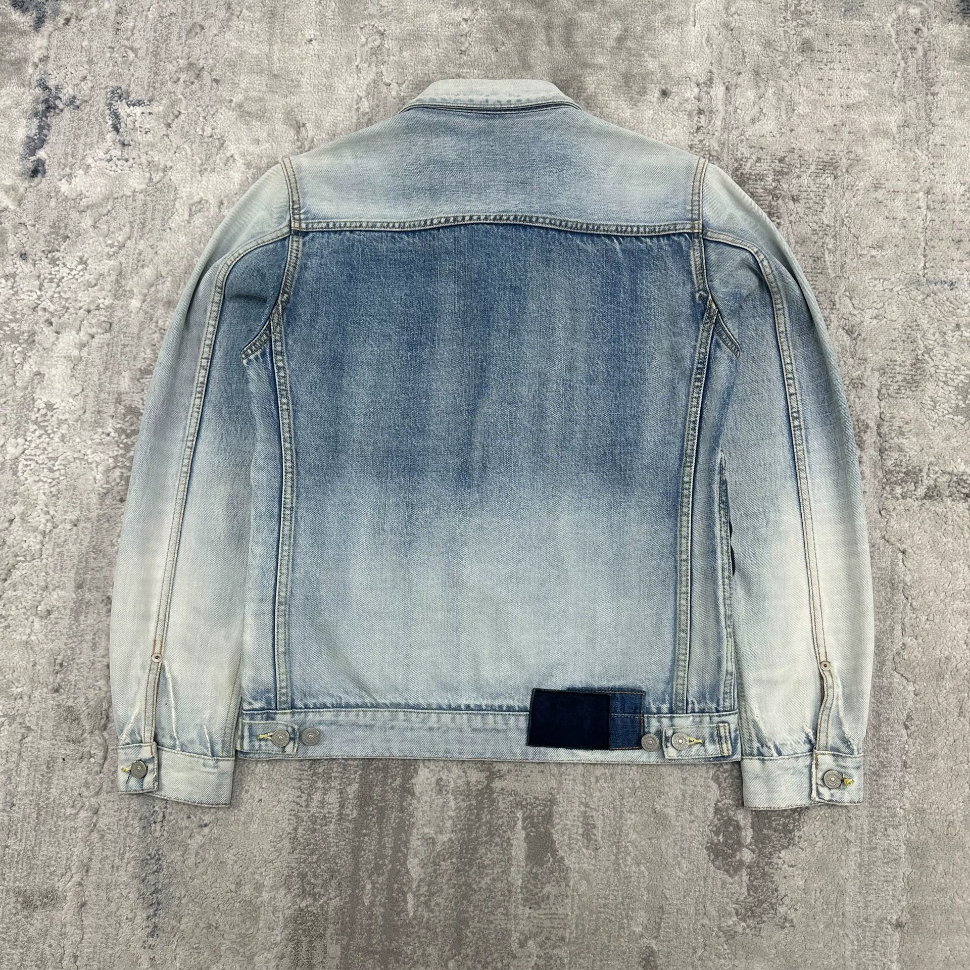 VISVIM 19SS DMGD-1004 Denim Jacket — back