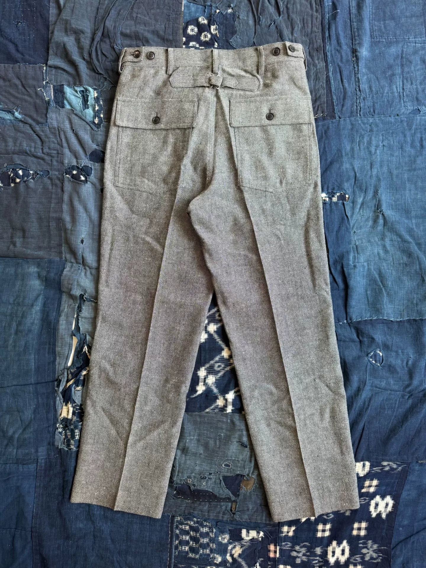 VISVIM 22AW ALDA PANTS W/L — front