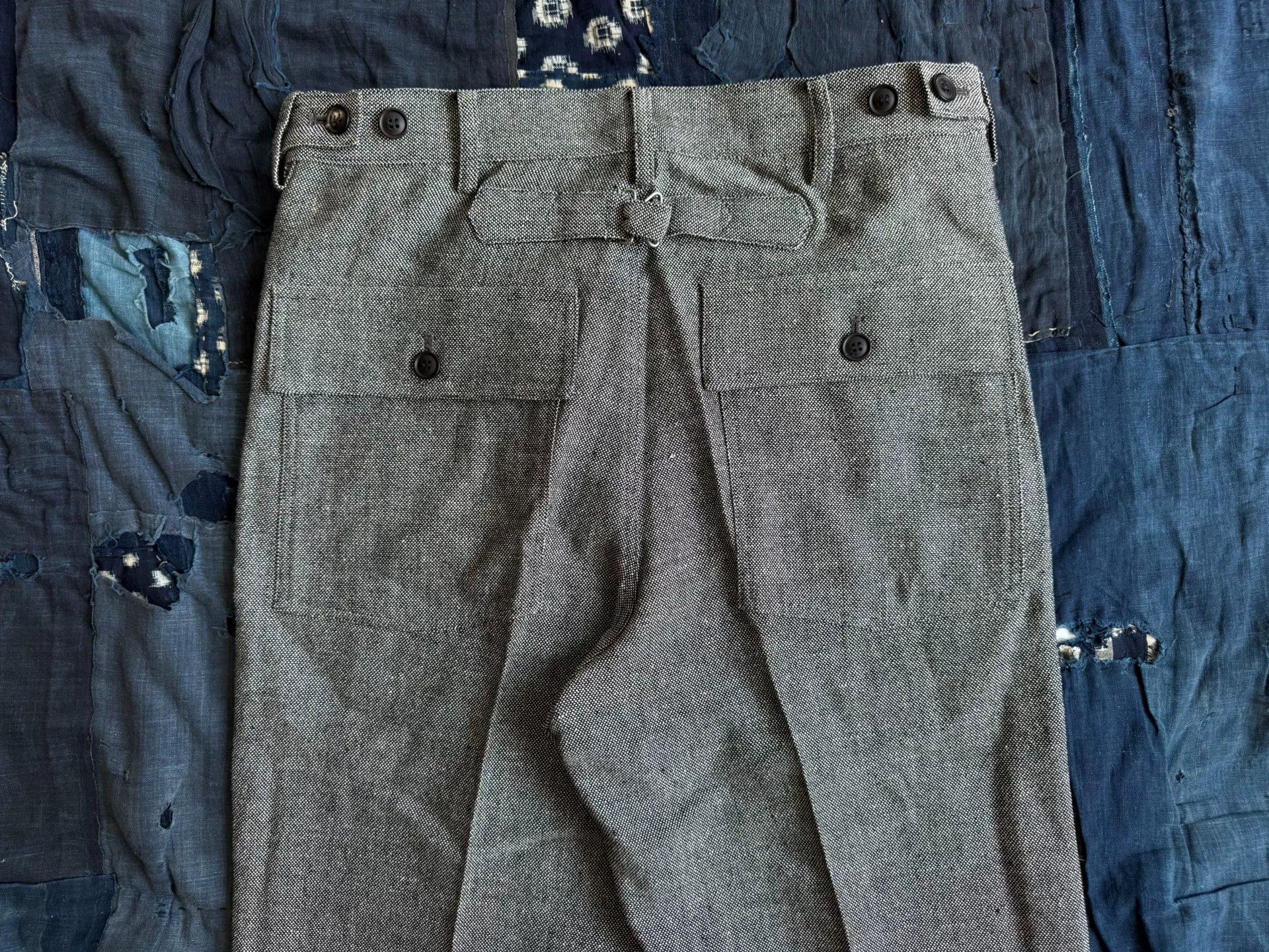 VISVIM 22AW ALDA PANTS W/L — label