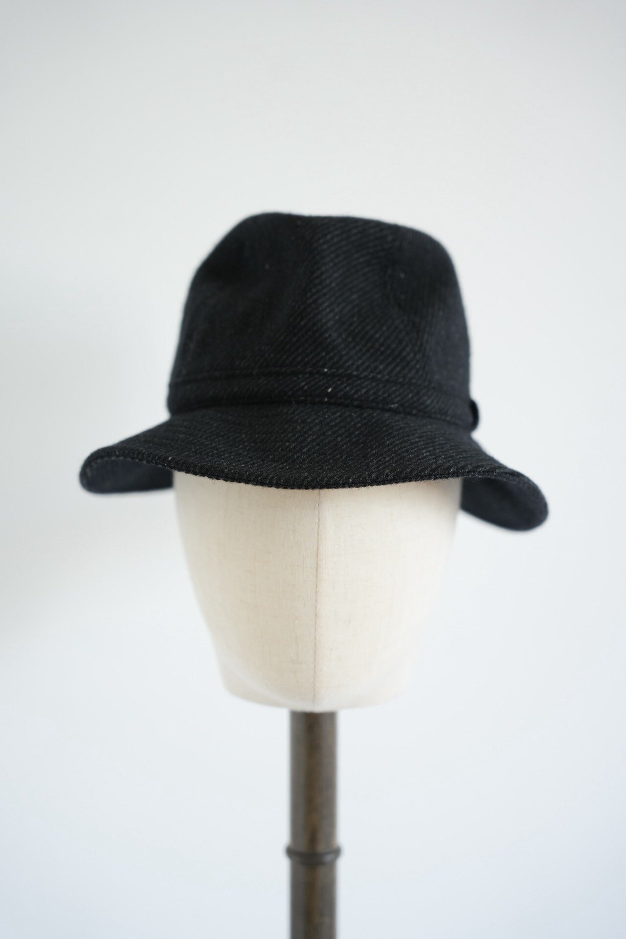 Yohji Yamamoto 15AW Tweed Wool Fedora — front