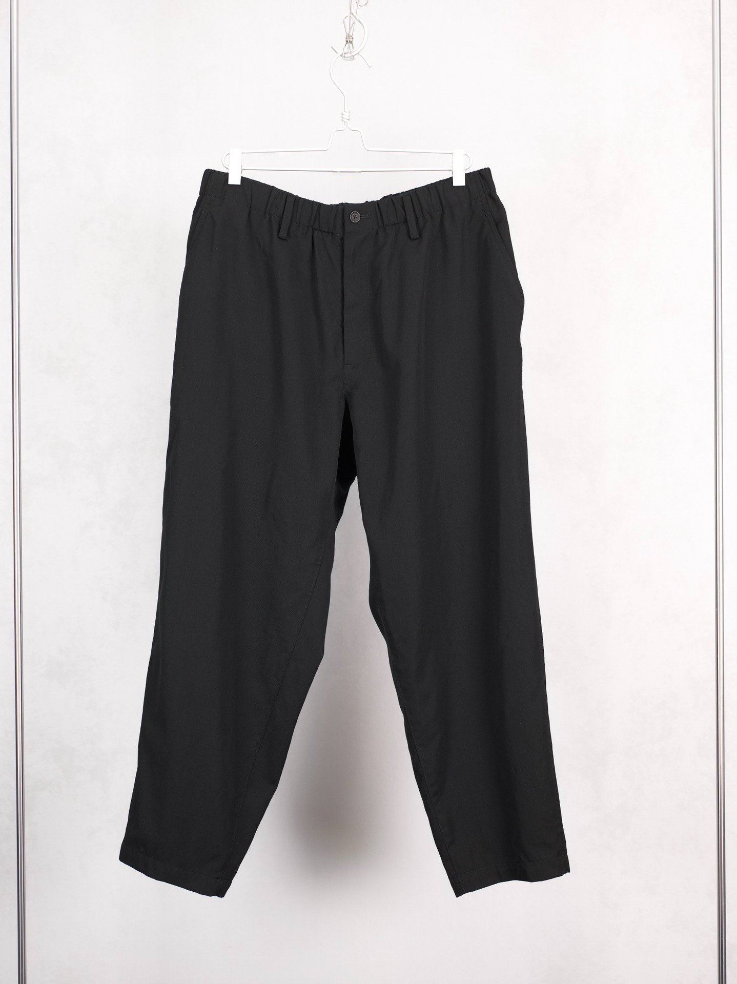 Yohji Yamamoto 22AW Drawstring Wool Trousers