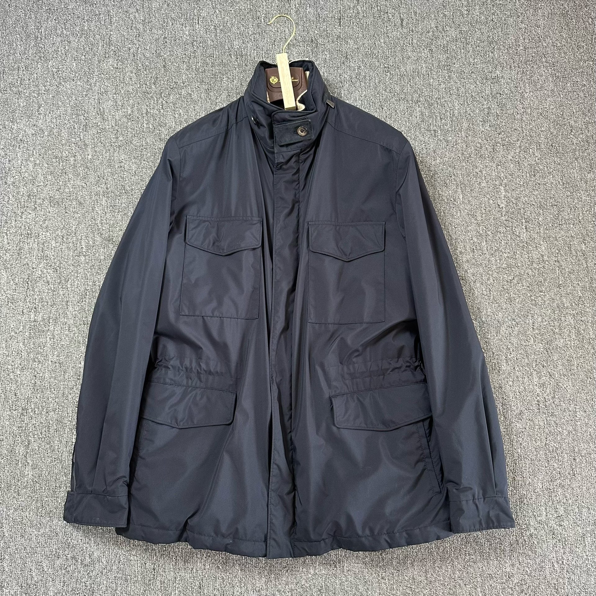 Loro Piana Traveller Cashmere Fur Coat — front
