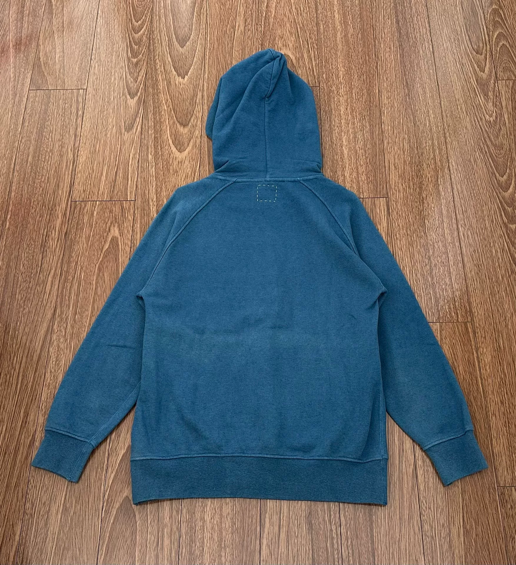 VISVIM JUMBO HOODIE P.O. 17SS INDIGO — front