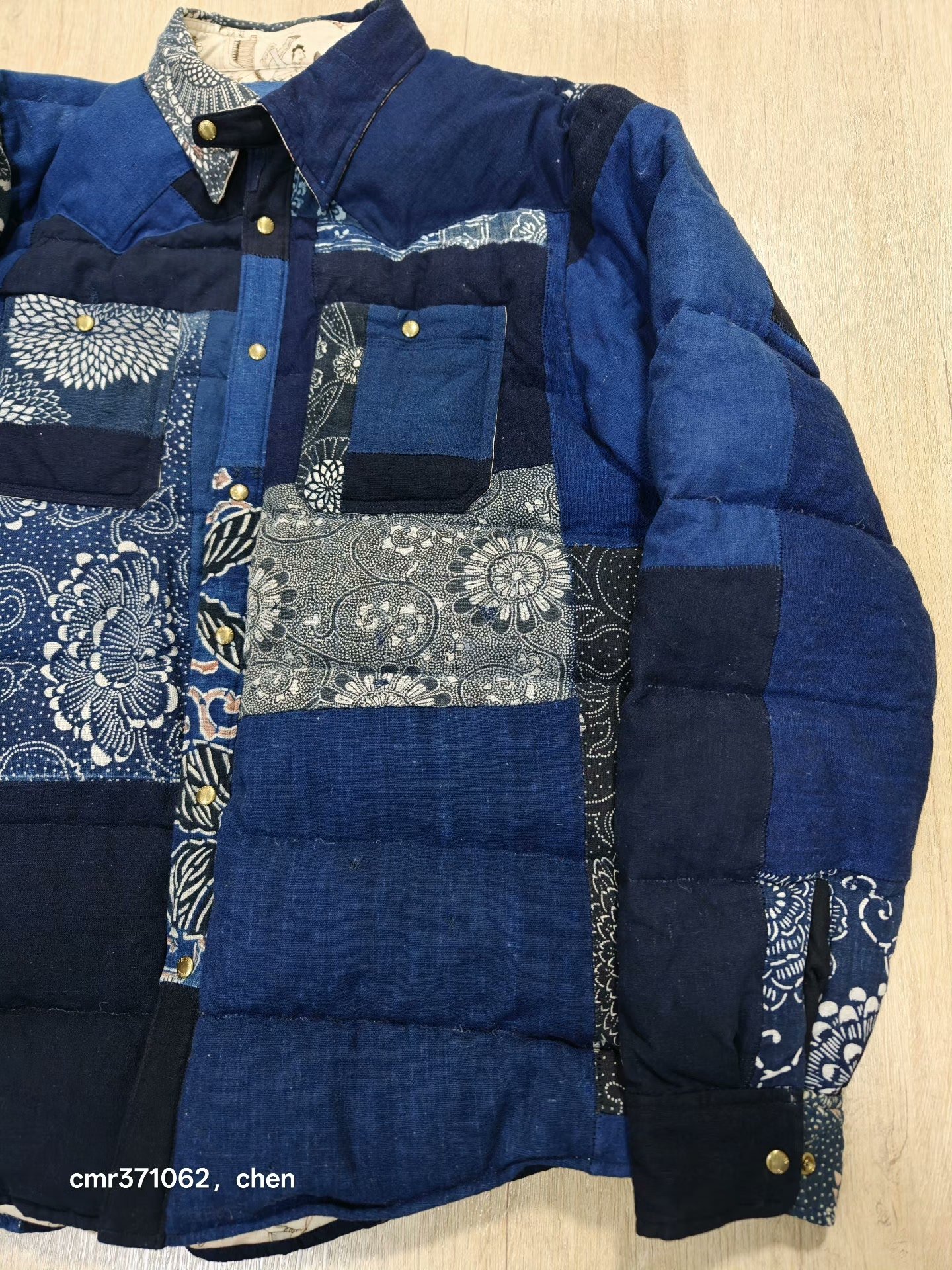 visvim 20 ICT Kerchief Down Jacket — detail