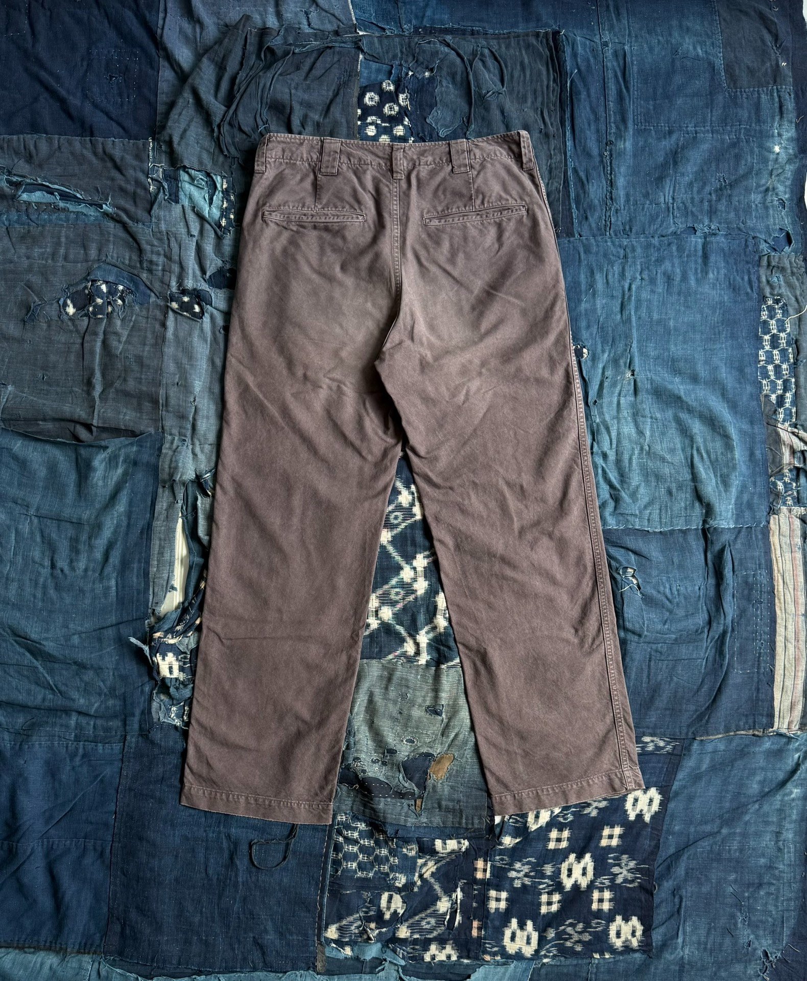 Visvim 24AW Wide Chino Pants Crash — front