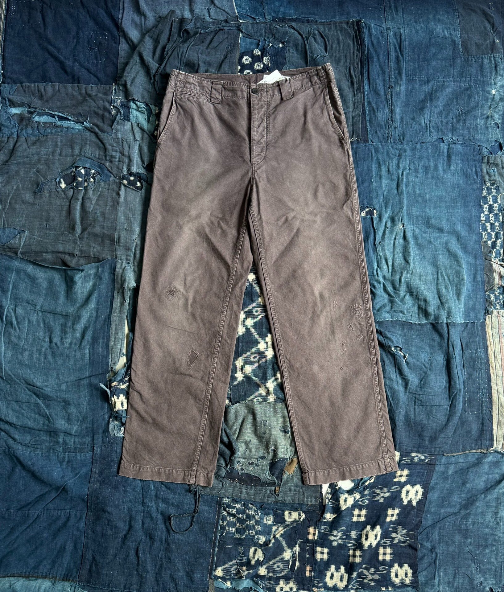 Visvim 24AW Wide Chino Pants Crash