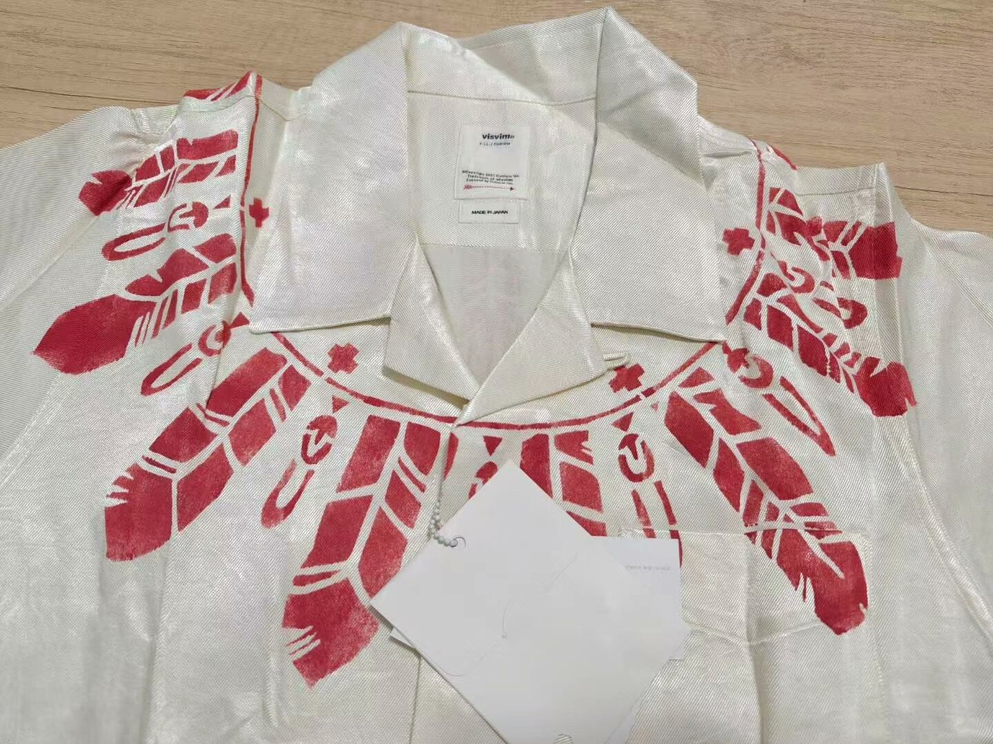 visvim 19SS SPOT FREE EDGE SHIRT S/S — front