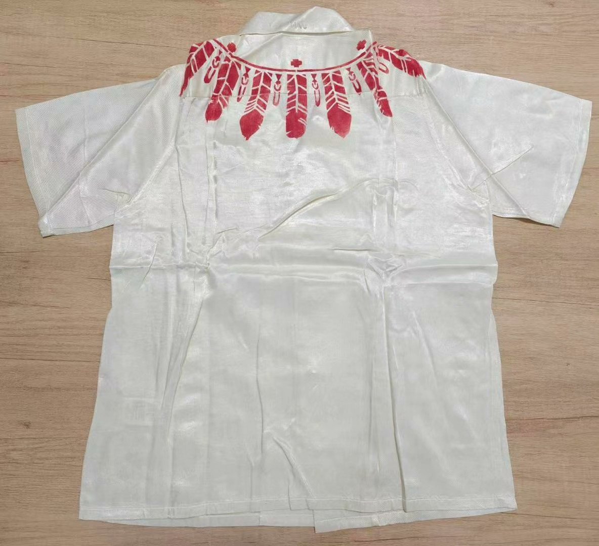visvim 19SS SPOT FREE EDGE SHIRT S/S — back