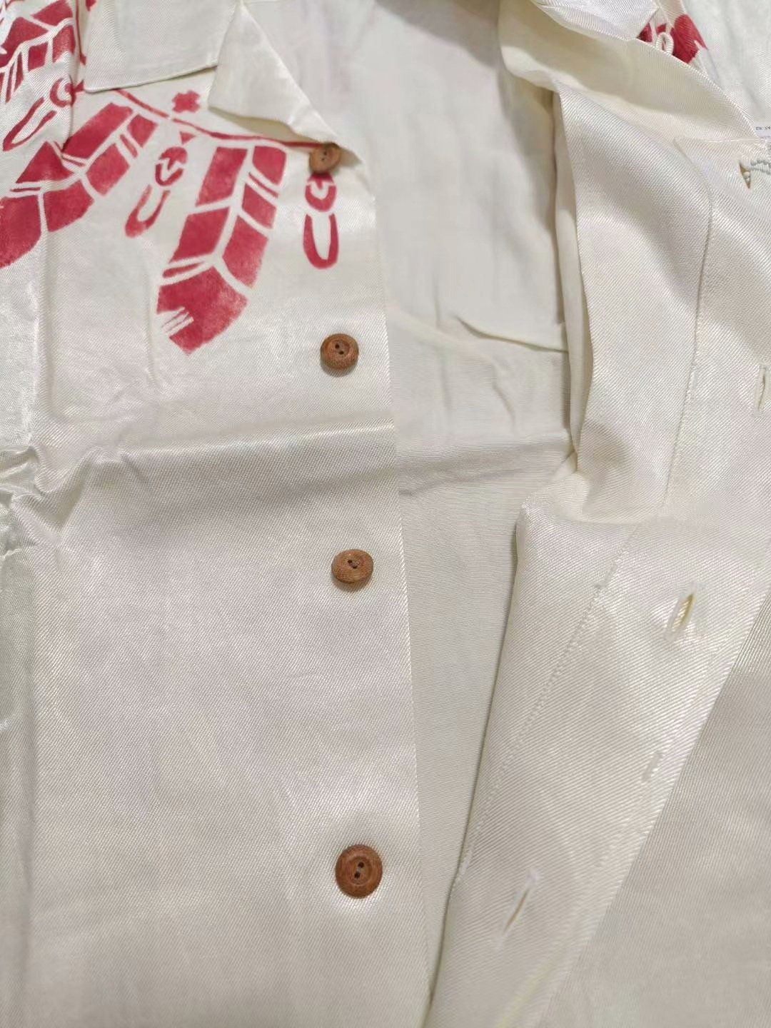 visvim 19SS SPOT FREE EDGE SHIRT S/S — detail