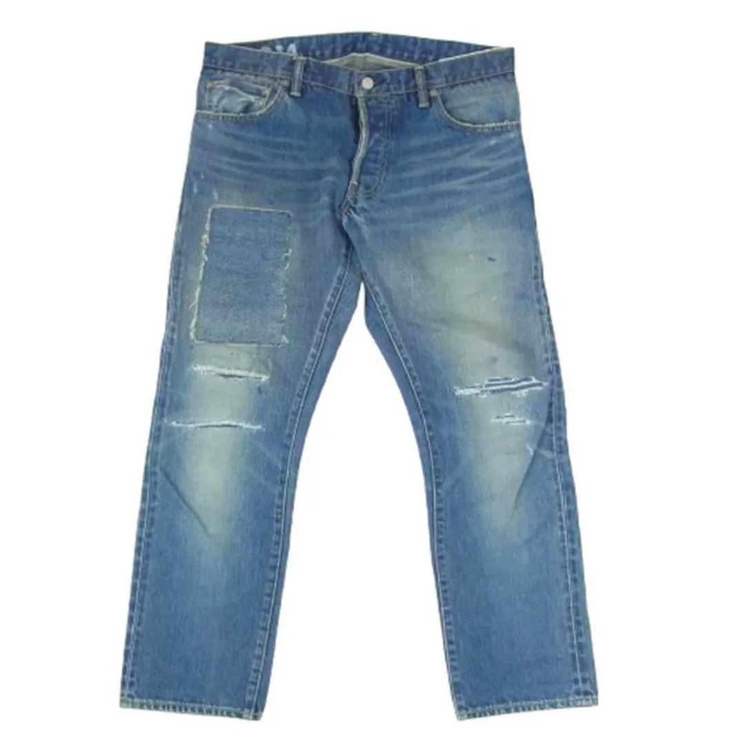 visvim Social Sculpture 10 Damaged-14 Jeans
