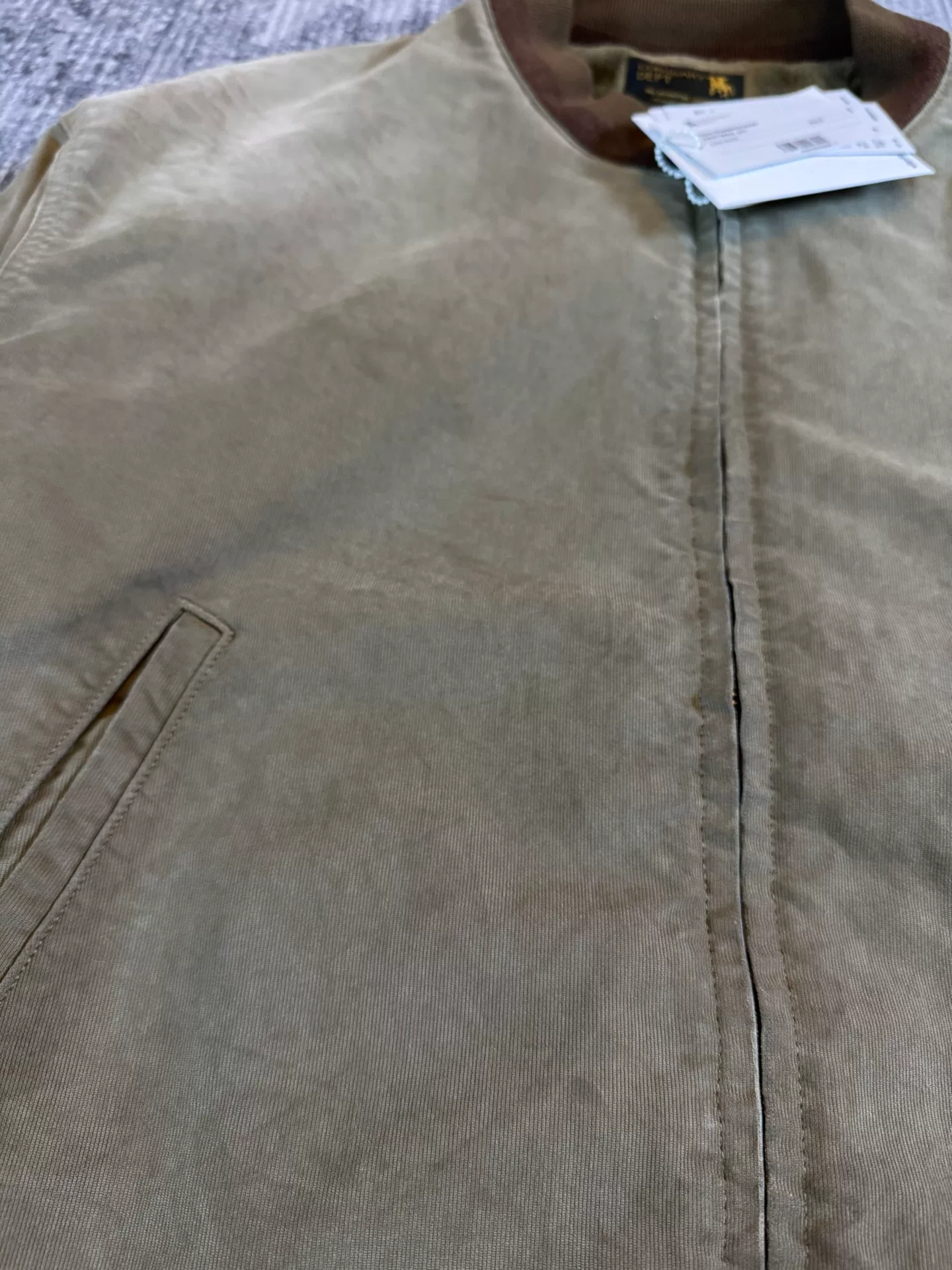 VISVIM 25SS CONTRARY DEPT HARTMAN JKT — front