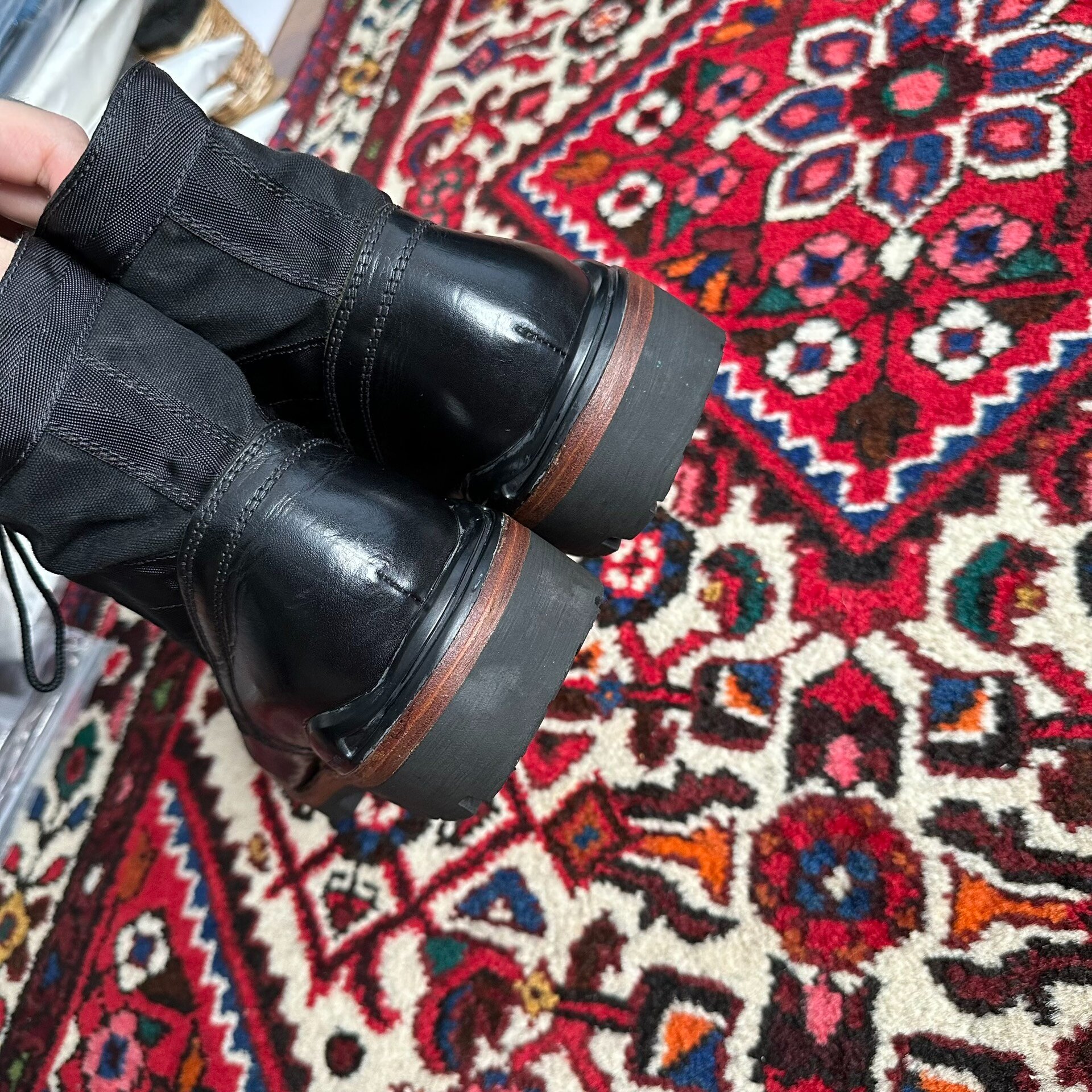visvim 11AW 7-Hole Boots Size 9 — label
