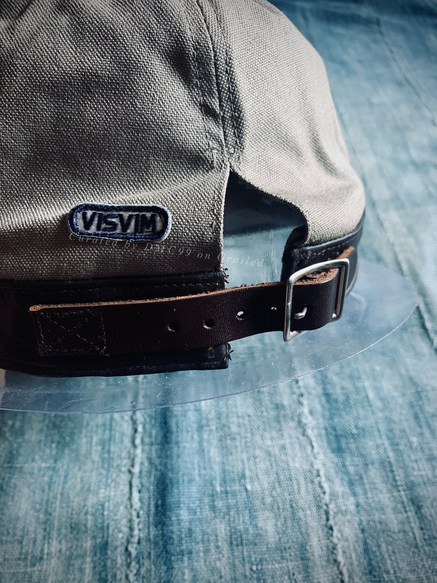 Visvim 2007AW Early Angler Cap — label