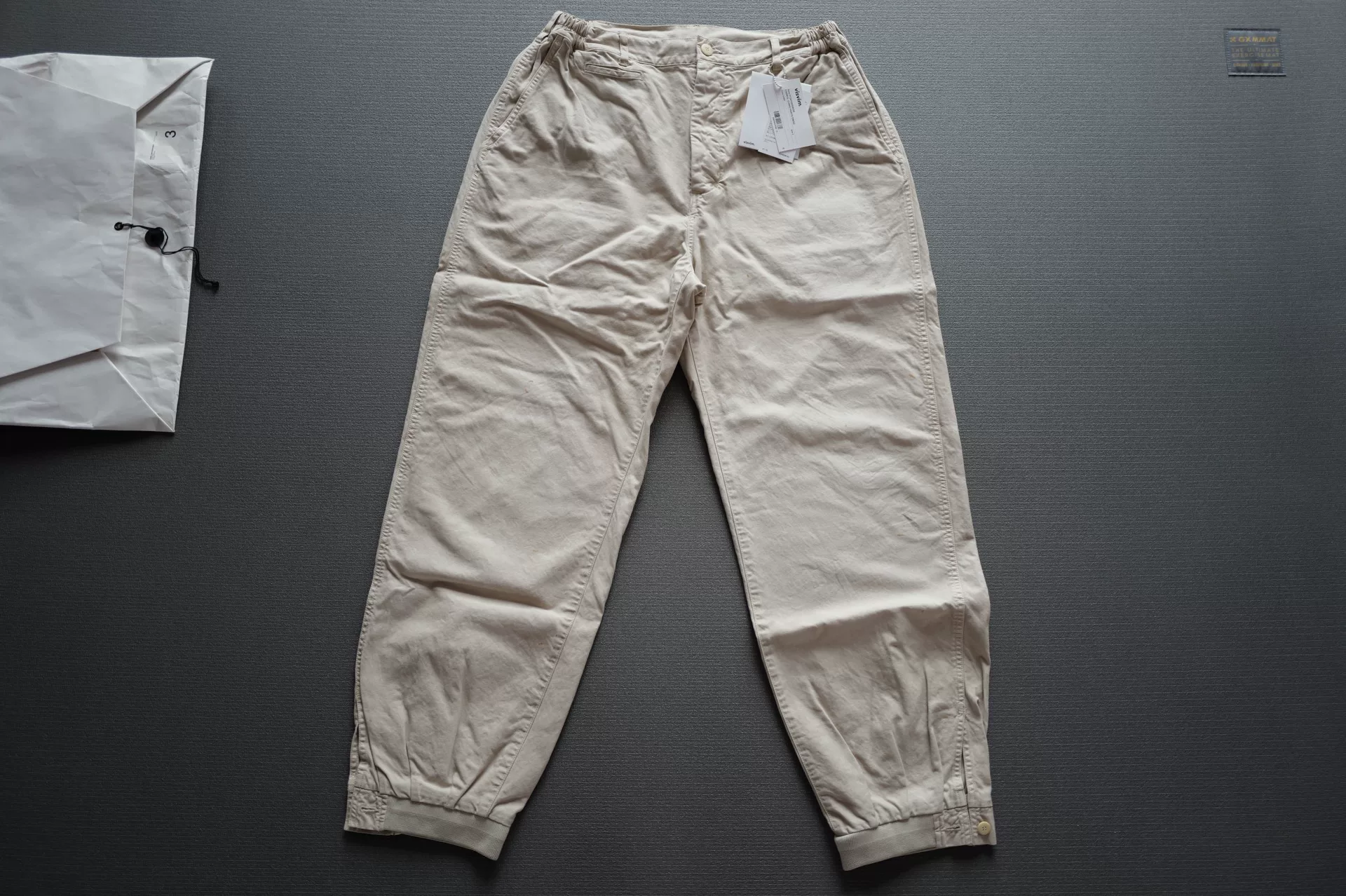 visvim 24SS Carrol Chino Pants DMGD — detail