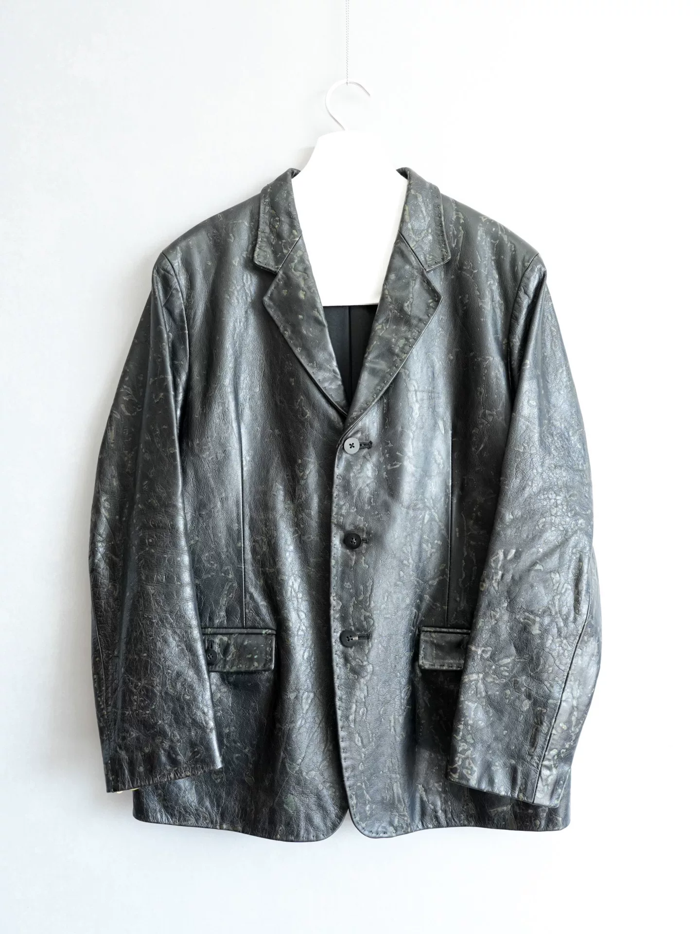 Yohji Yamamoto 00AW Aoyama Store Limited Leather Jacket