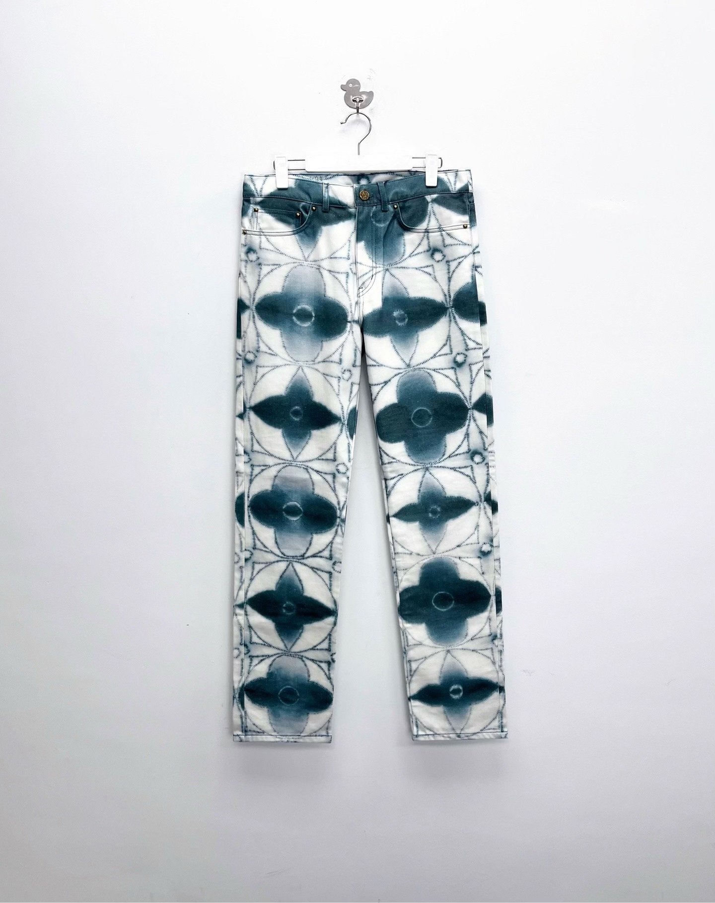 Louis Vuitton SS23 Tie-Dye Denim Pants