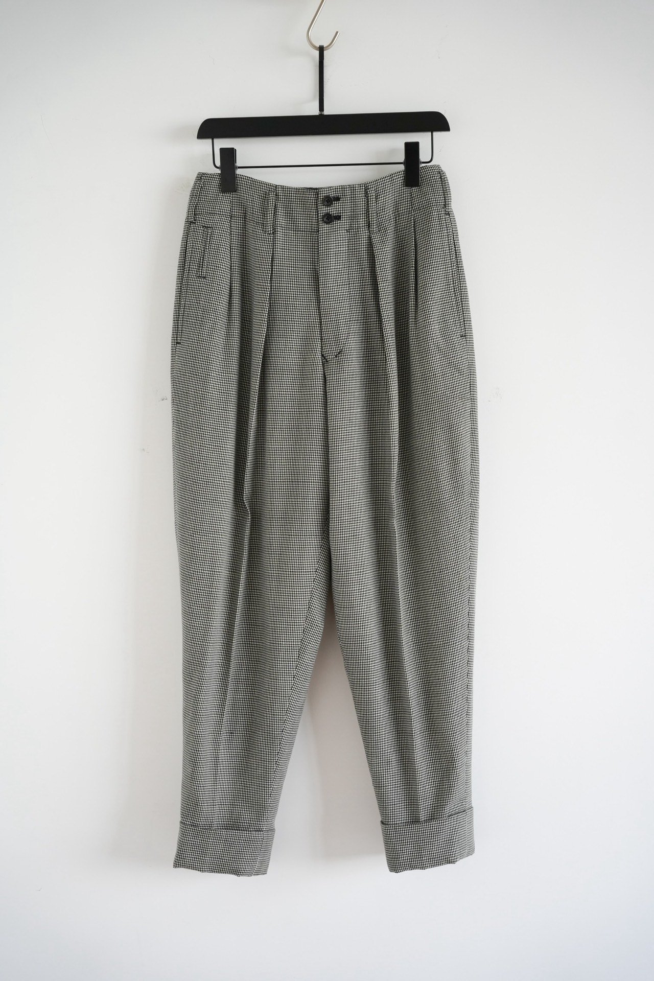 Yohji Yamamoto 90s Houndstooth Wool Trousers