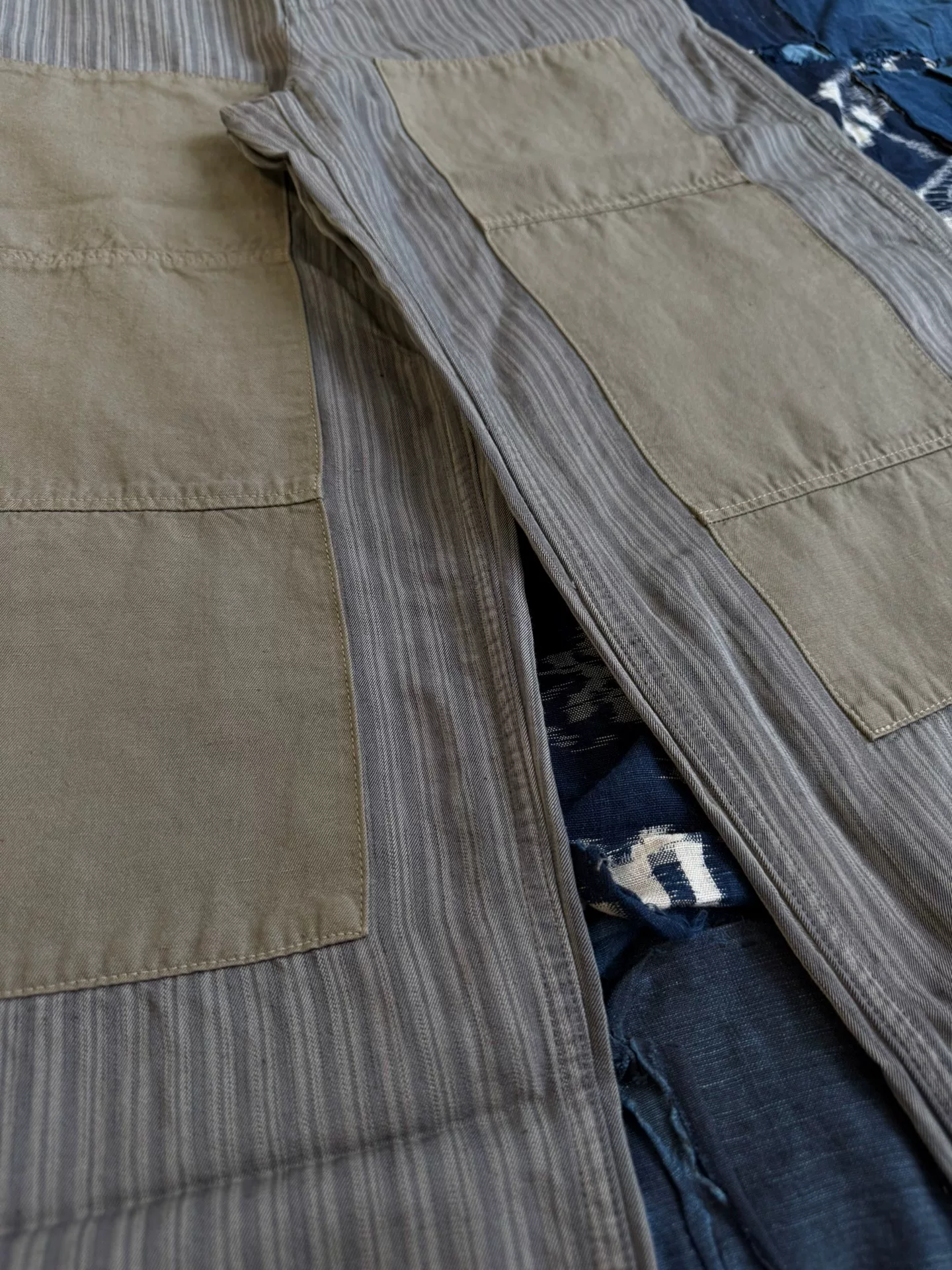 VISVIM 25SS EX WIDE CHINO STRIPE PANT — detail