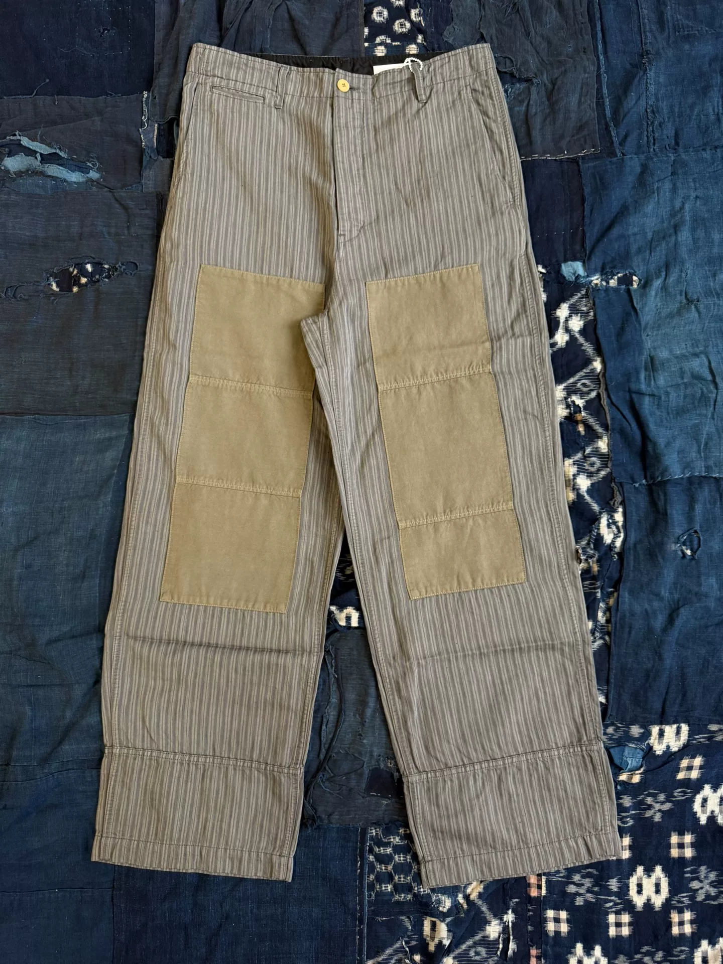 VISVIM 25SS EX WIDE CHINO STRIPE PANT