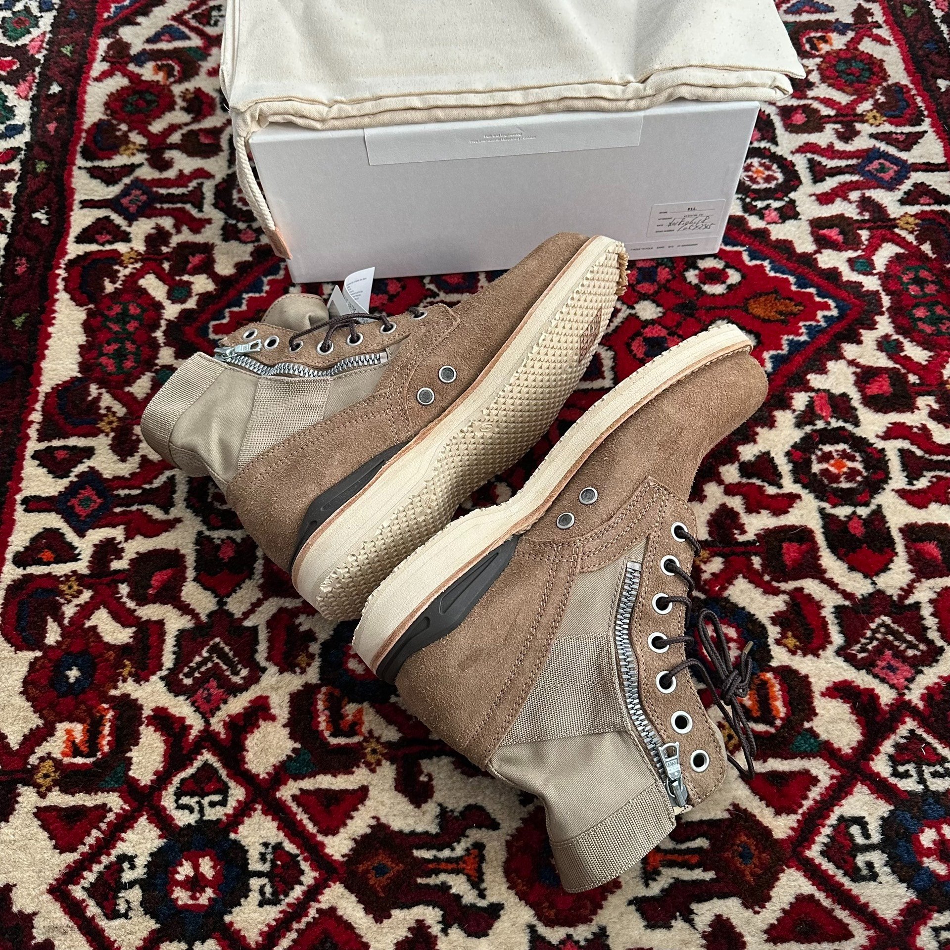 visvim 18AW 7-Hole Boots Size 10 — back