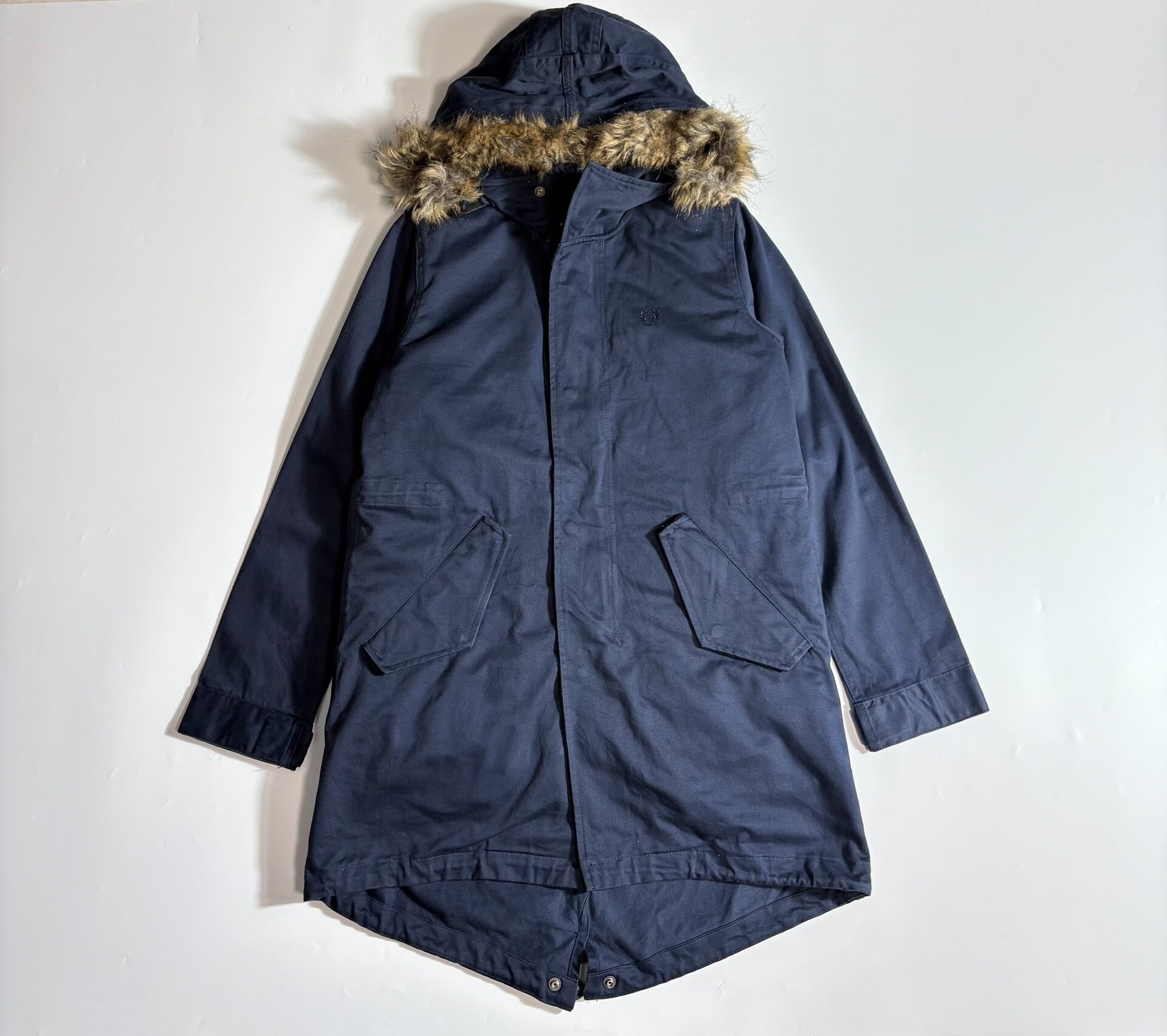 FRED PERRY M51 Blue Parka