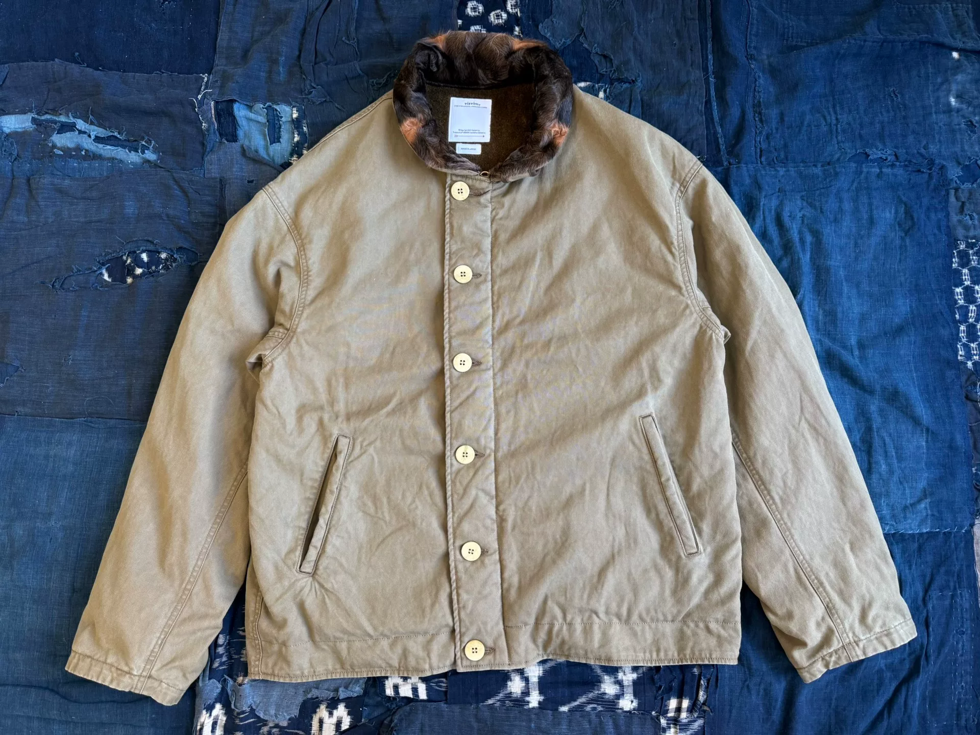 VISVIM 25SS DECKHAND JKT Jacket — front