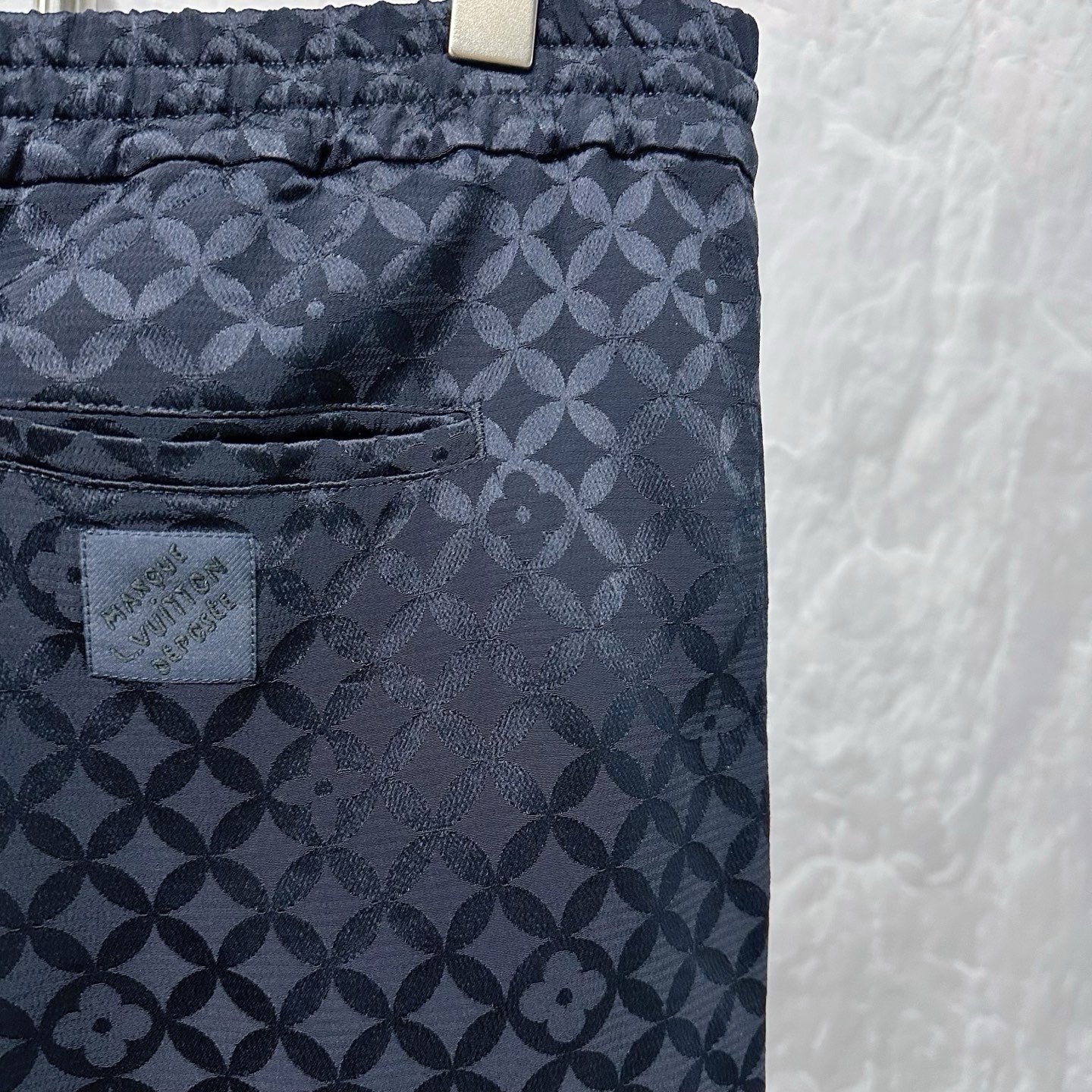 Louis Vuitton FW24 Nigo Jacquard Shorts — detail