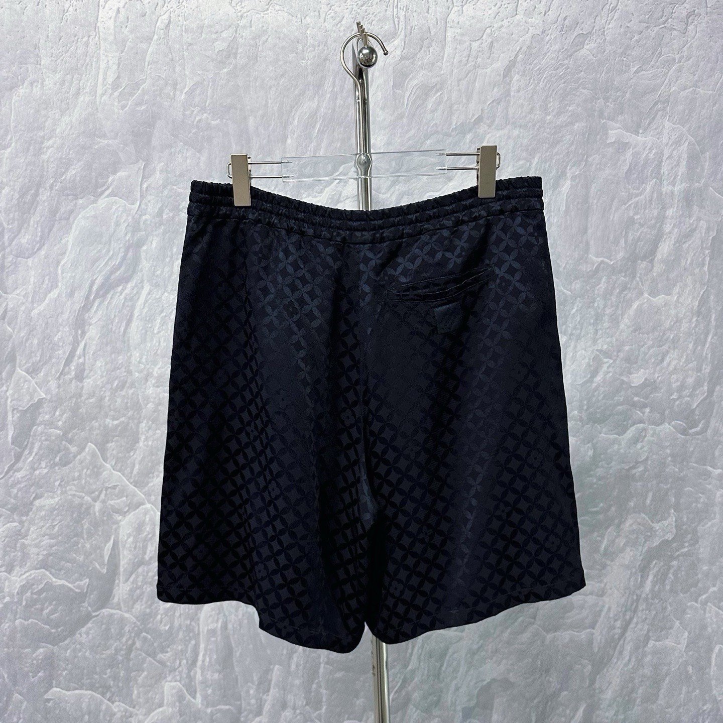 Louis Vuitton FW24 Nigo Jacquard Shorts — back