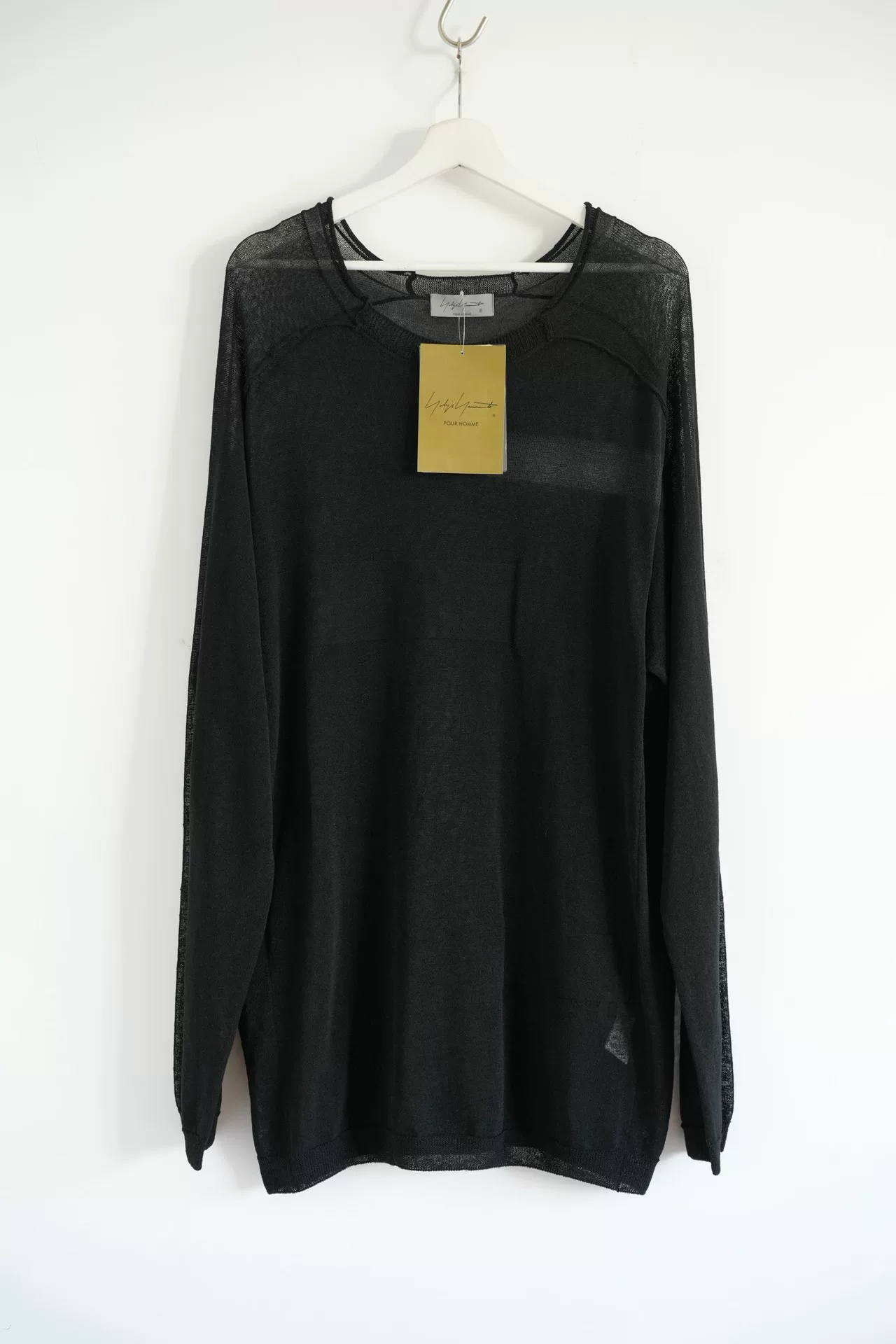 Yohji Yamamoto 24SS Lace Knit Sweater