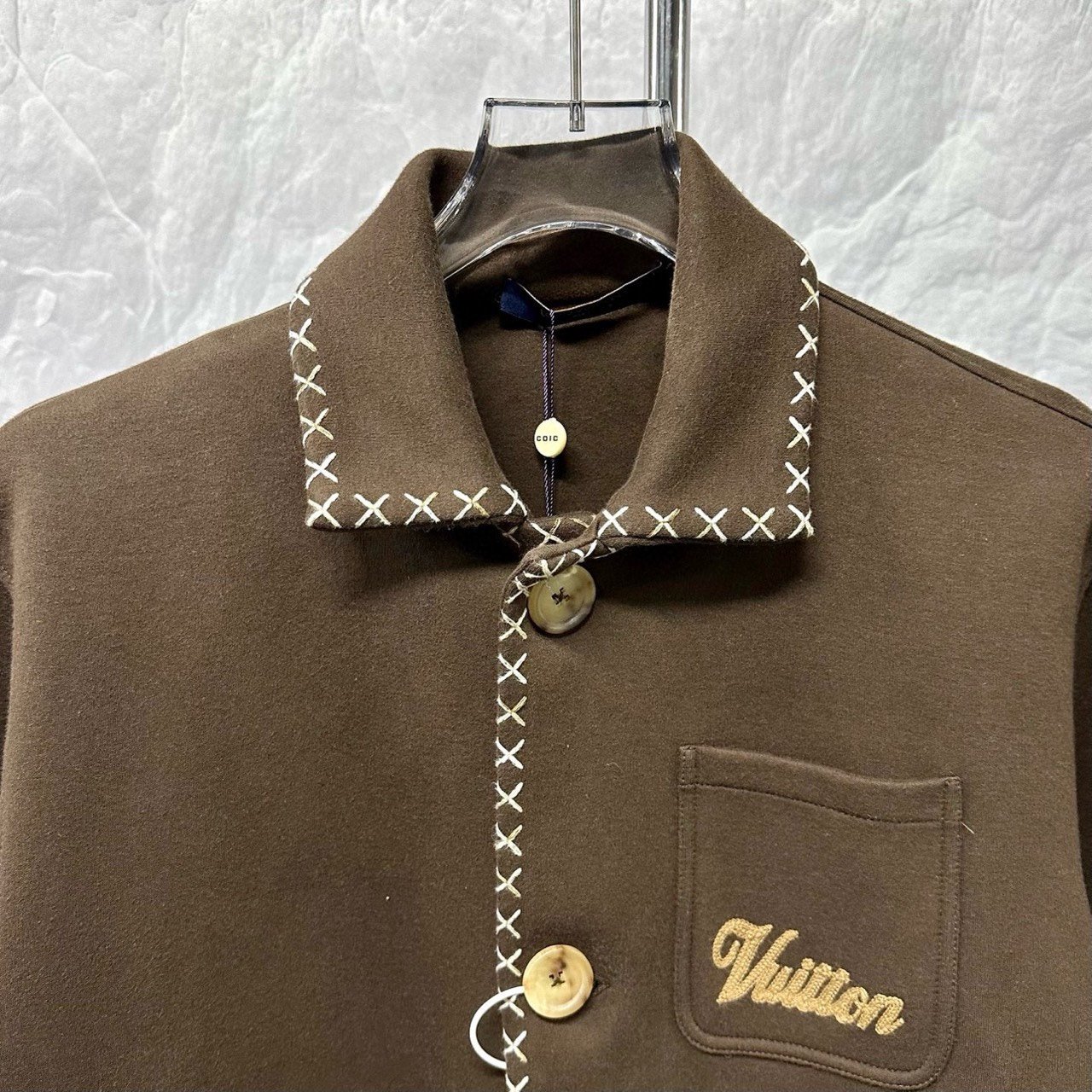 Louis Vuitton SS24 Embroidered Pocket Jacket — front