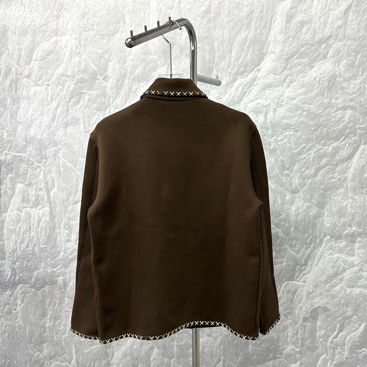 Louis Vuitton SS24 Embroidered Pocket Jacket — back