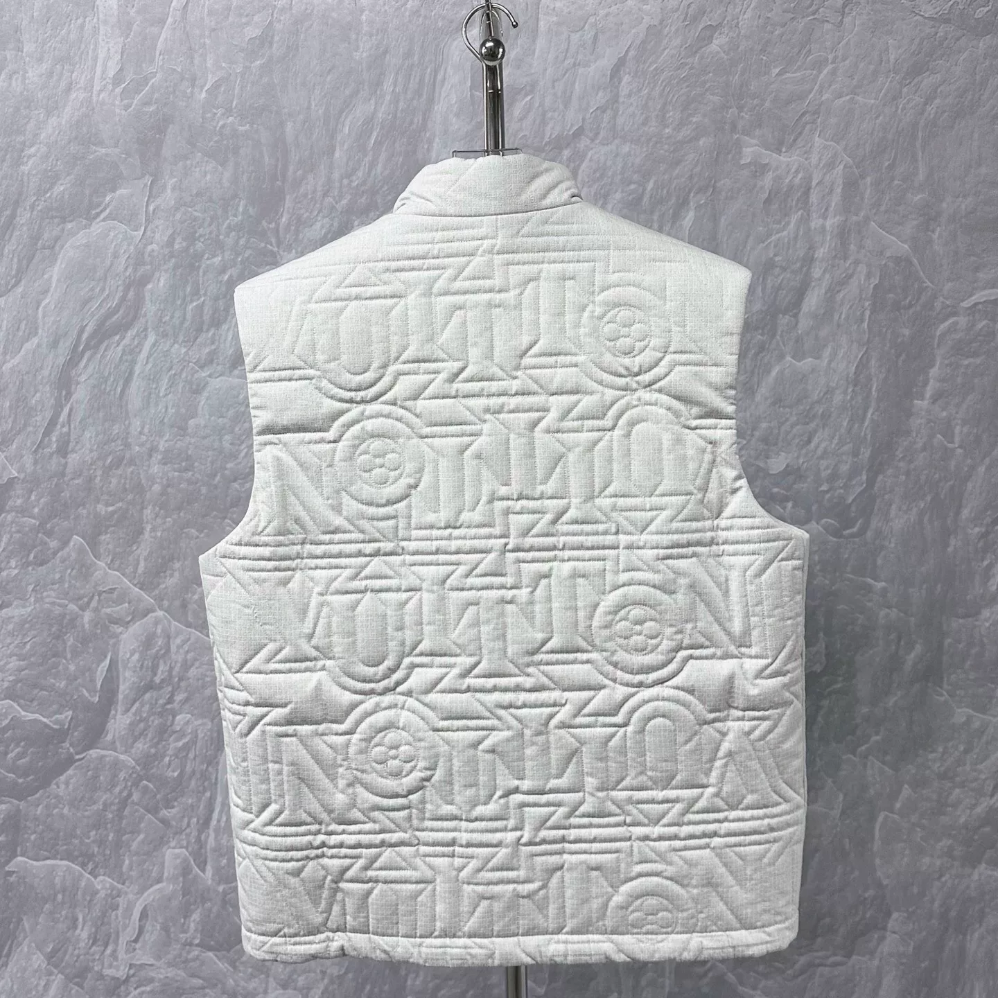 Louis Vuitton SNOW Embossed Down Vest — back