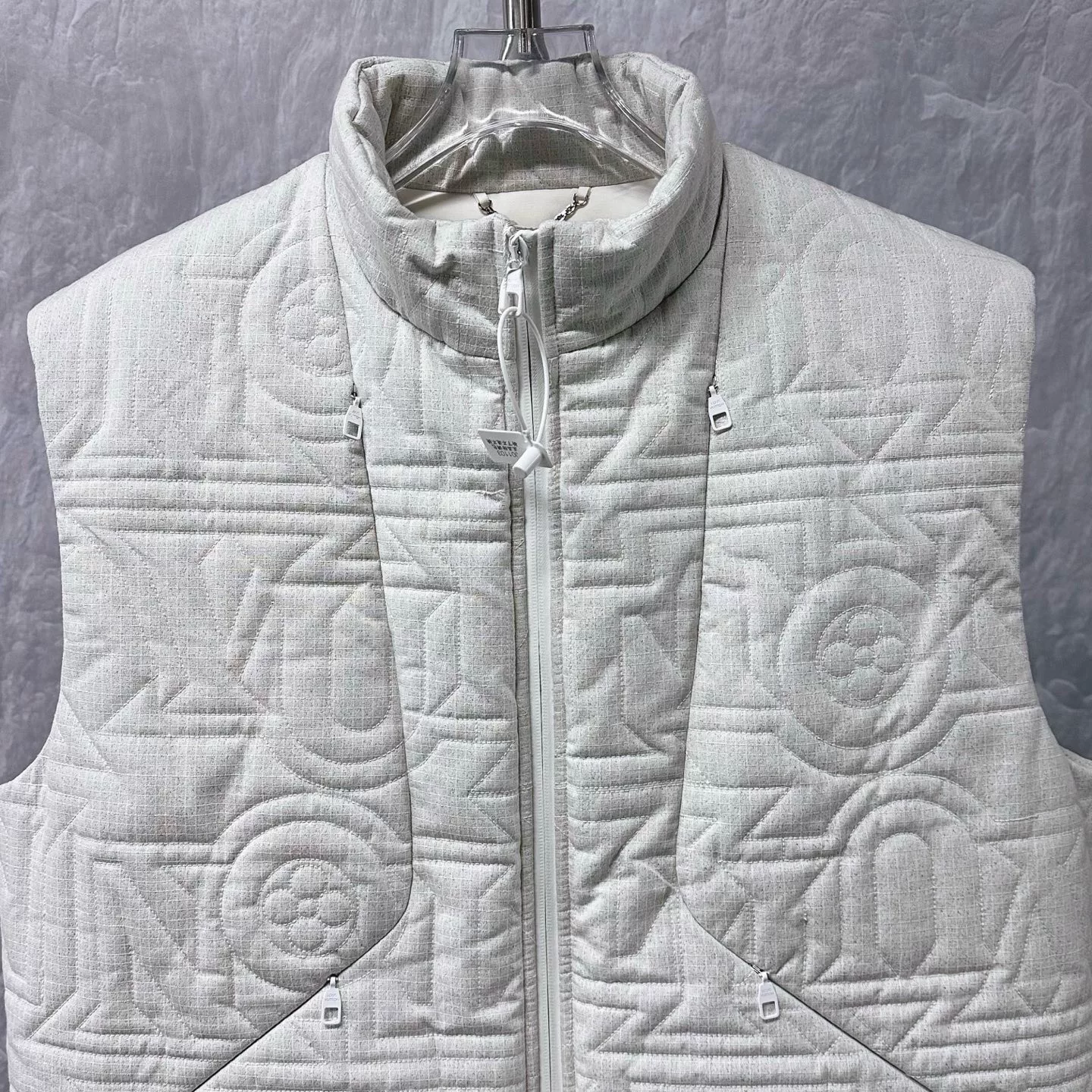 Louis Vuitton SNOW Embossed Down Vest — front