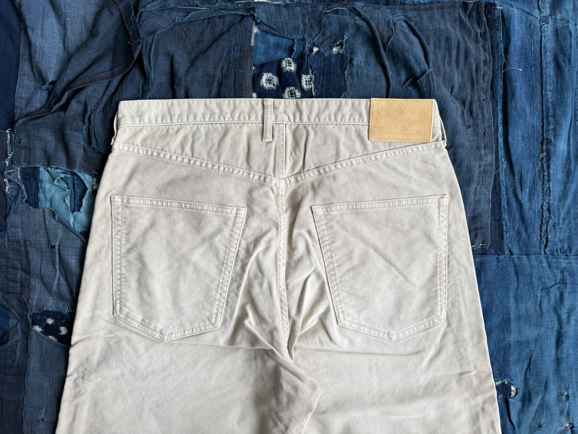 VISVIM 25SS FLUXUS 01 EX WIDE G.CORDS — label