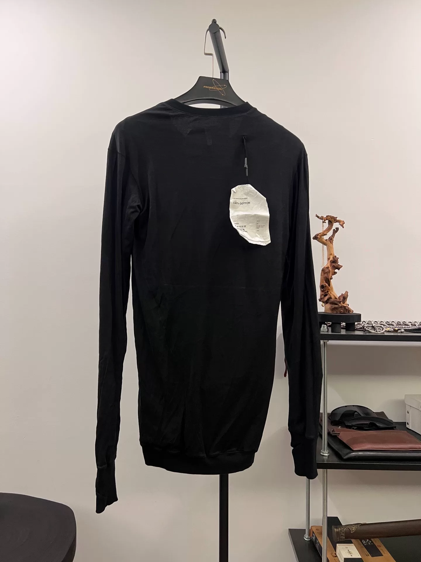 Boris Bidjan Saberi Reversible Fist Print Sweatshirt — front