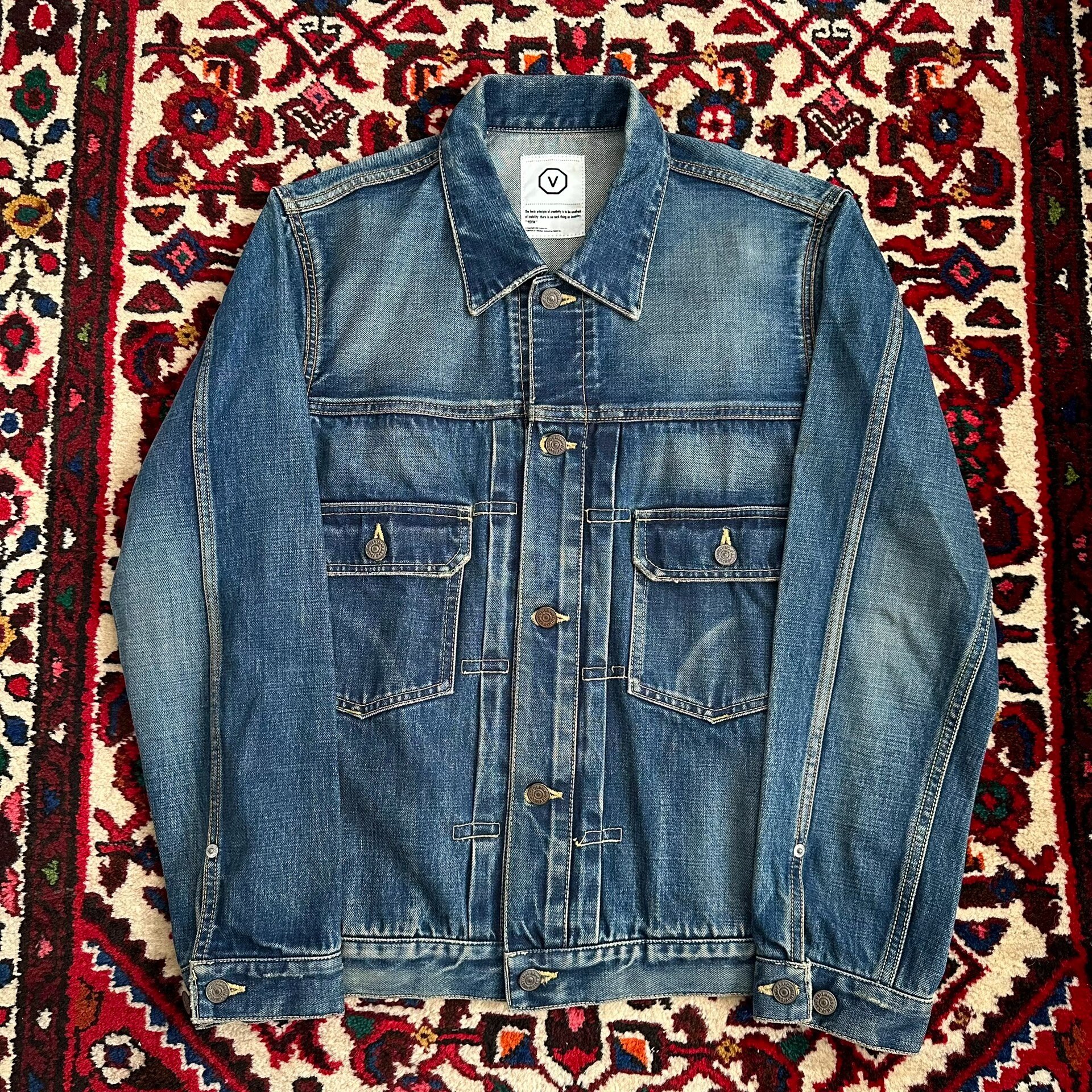 visvim 09aw 11aw 101 Early Denim Jacket — front