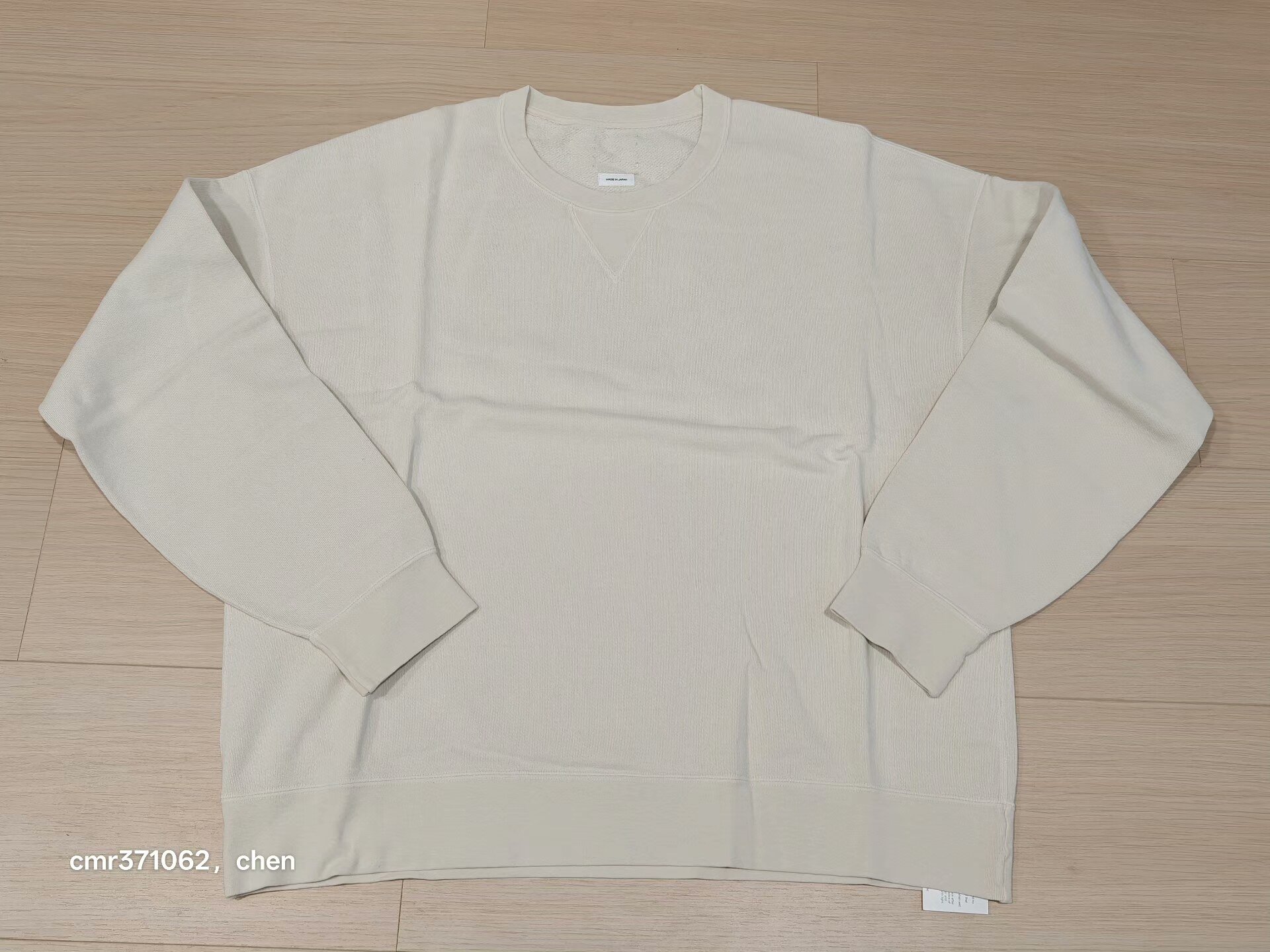 visvim 24AW Jumbo SB Sweat L/S DMGD