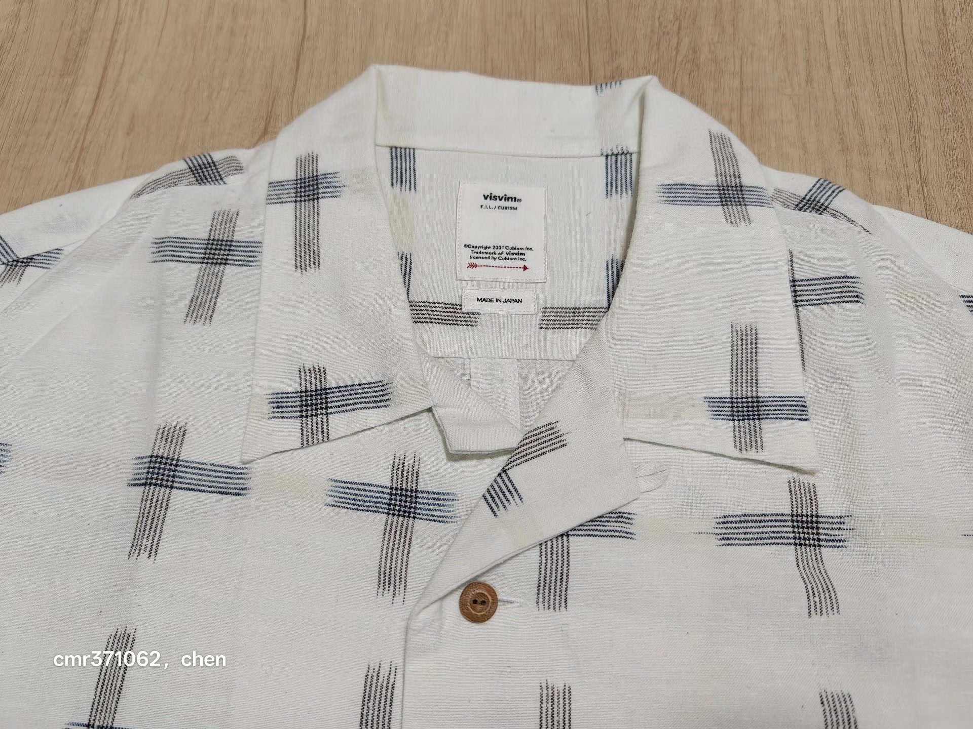 VISVIM 22SS Wallis S/S Shirt — front