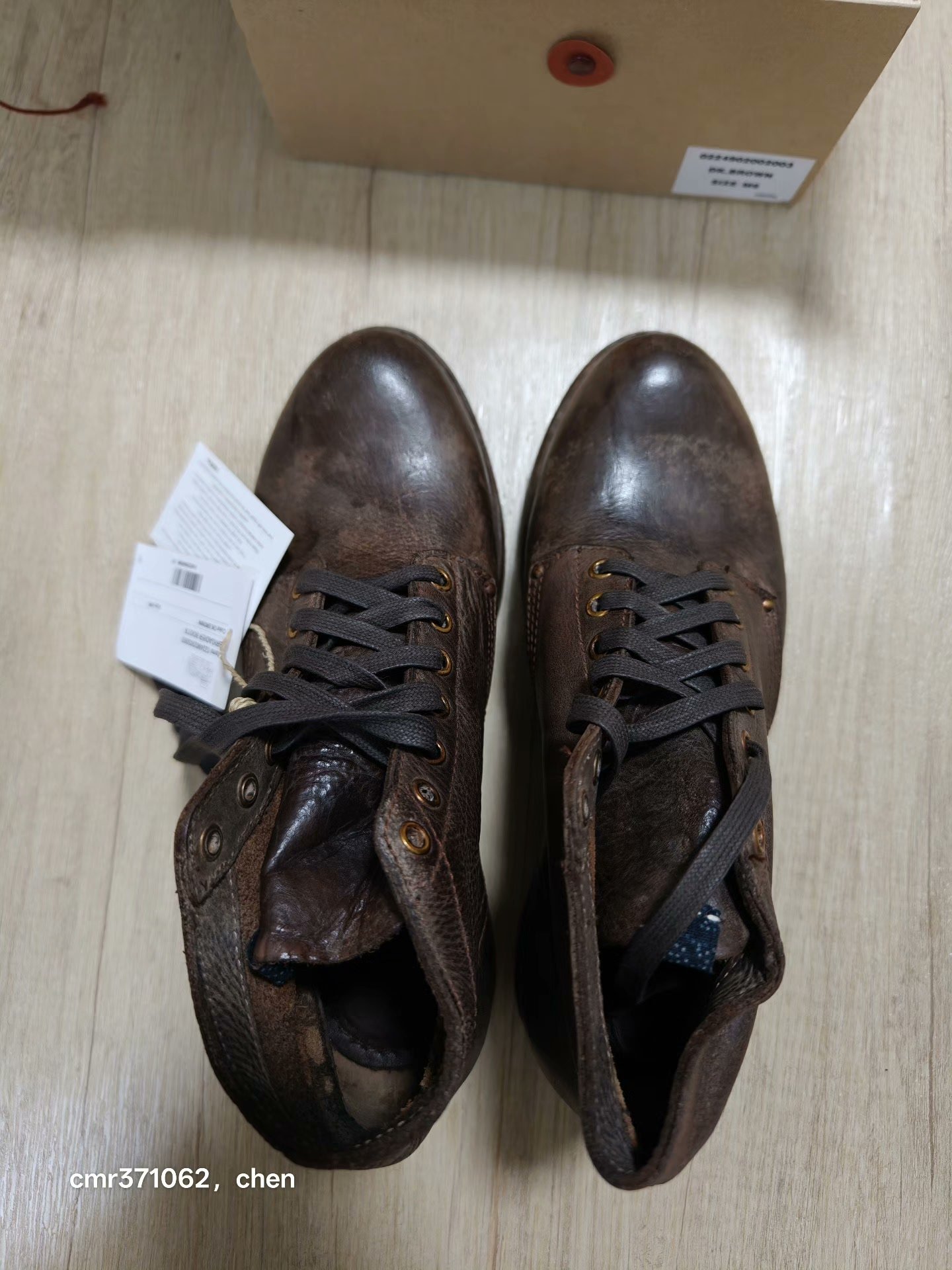 visvim 24 ICT Brigadier Boots — detail